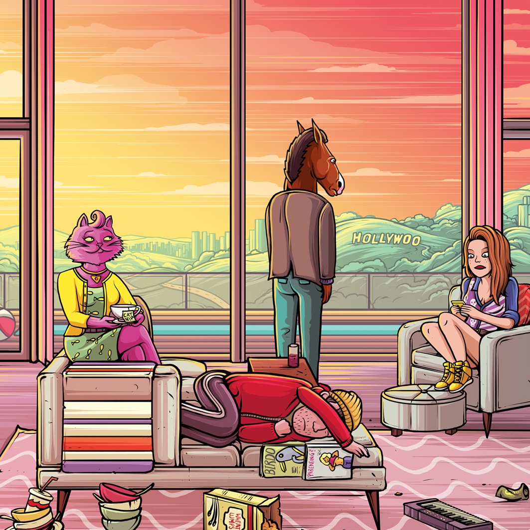 Bojack Horseman 4K Wallpapers