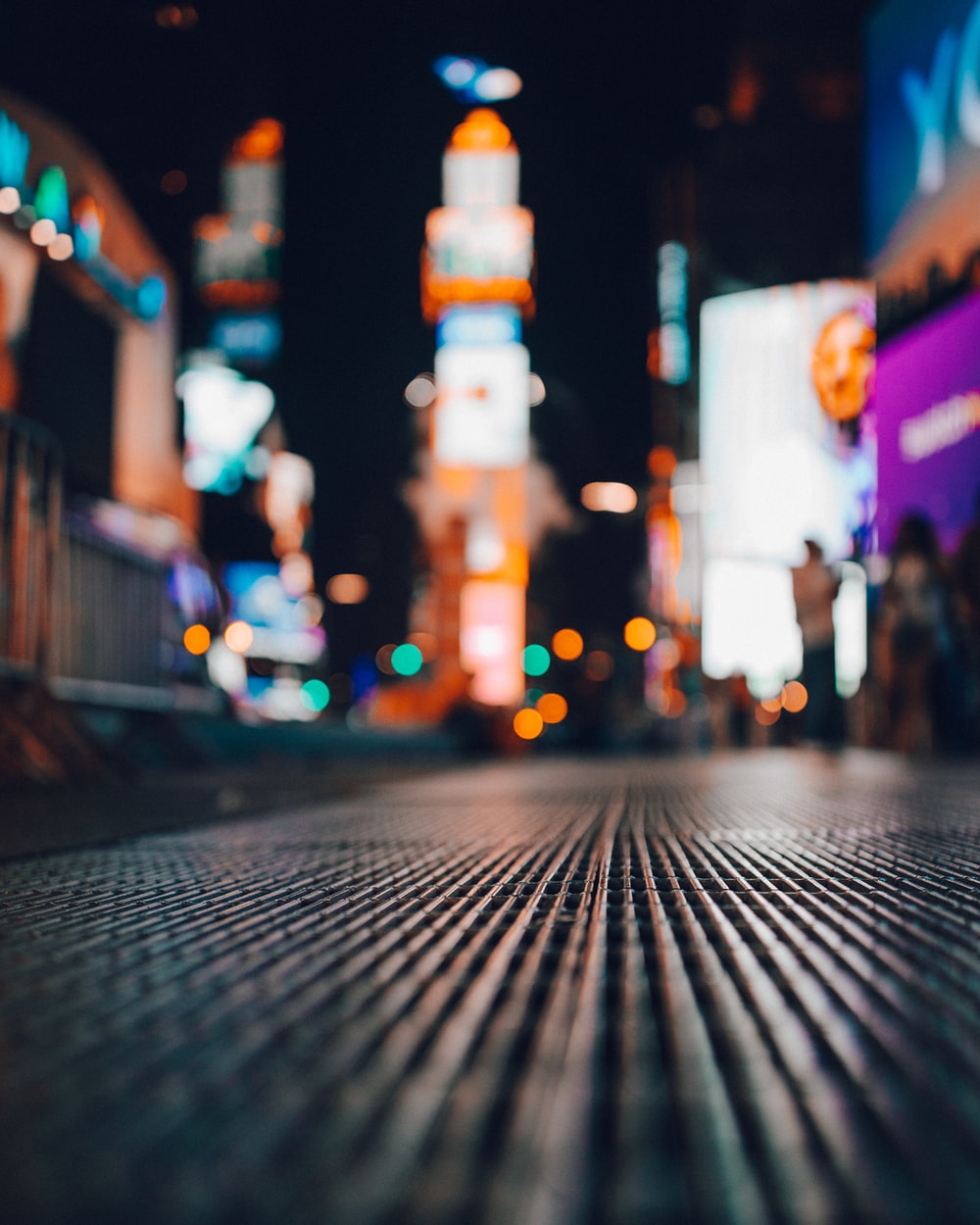 Bokeh City Background