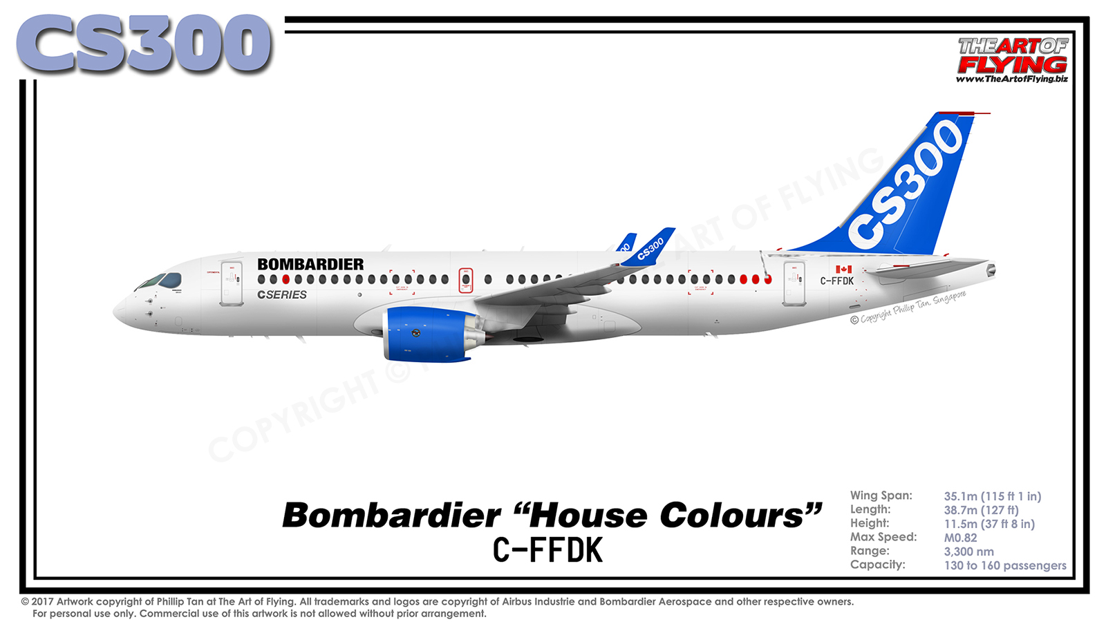 Bombardier Cs300 Wallpapers