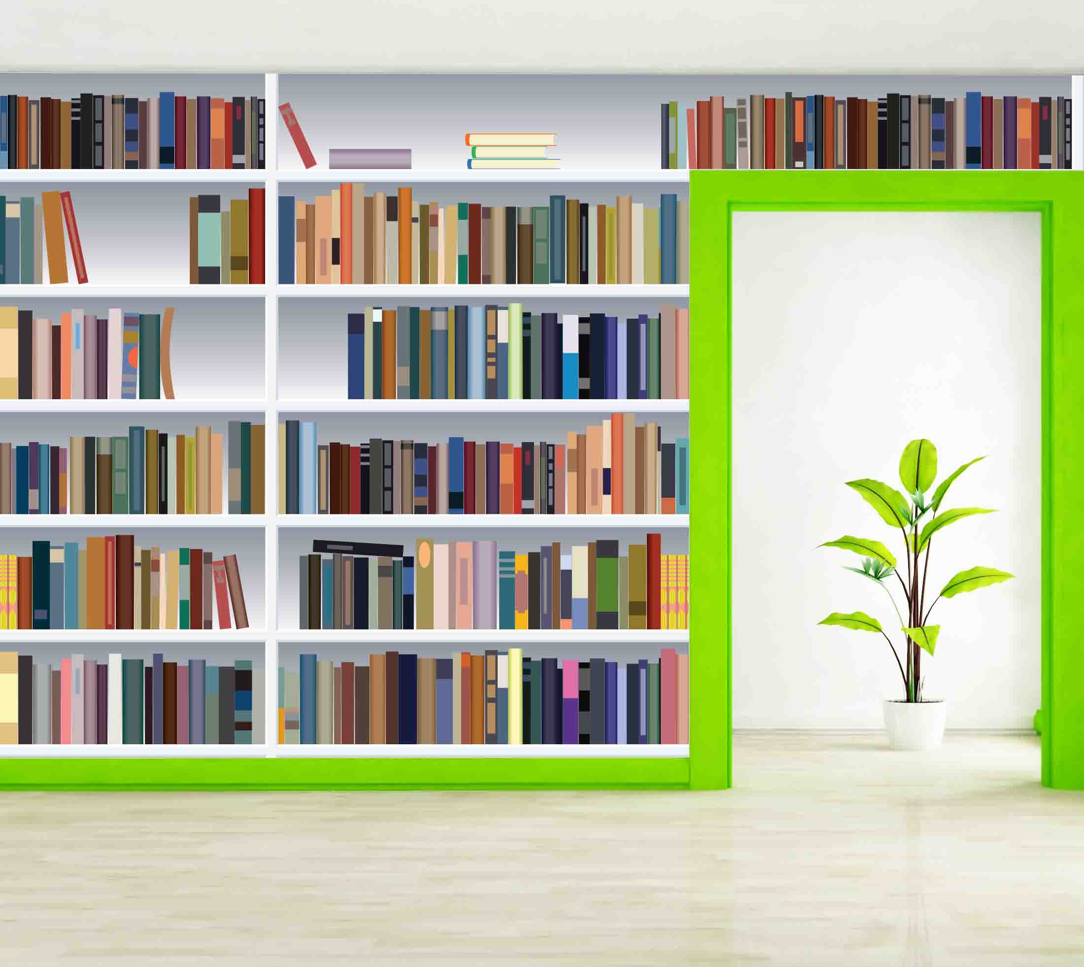 Bookshelf Wallpapers