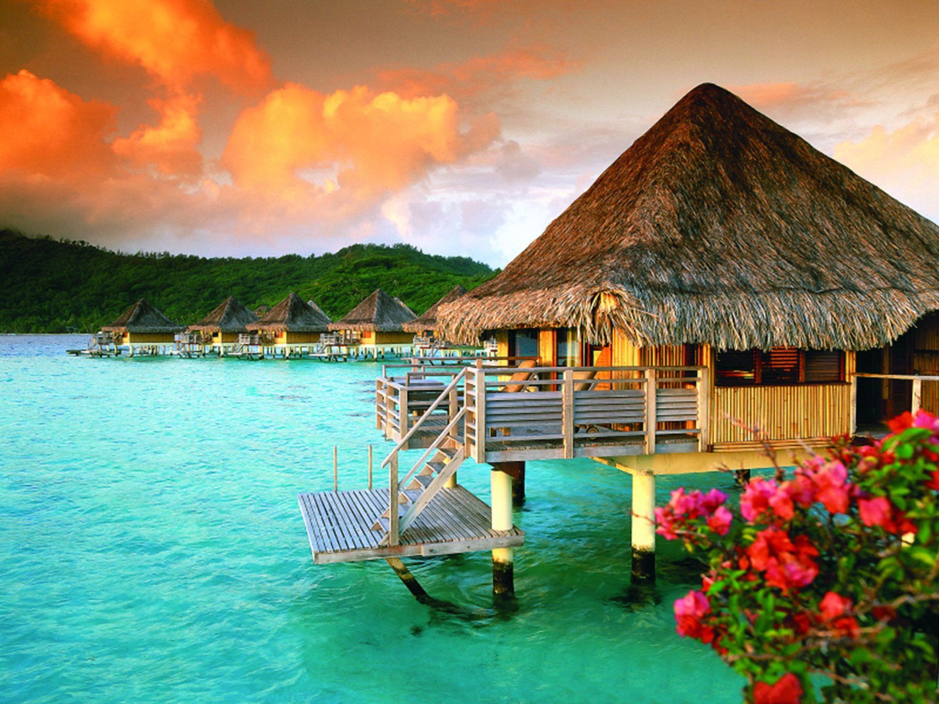 Bora Bora Island Resort Wallpapers