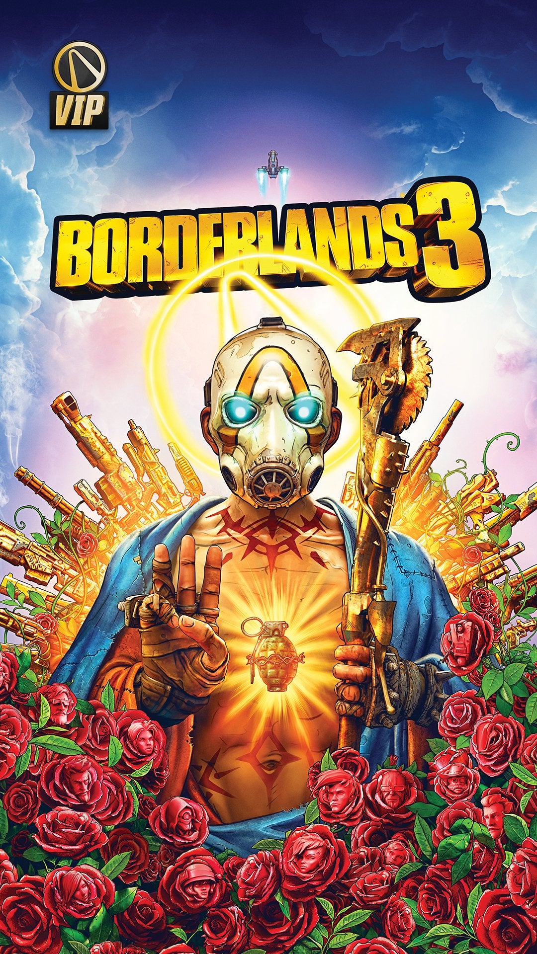 Borderlands 3 Gold Mask Wallpapers