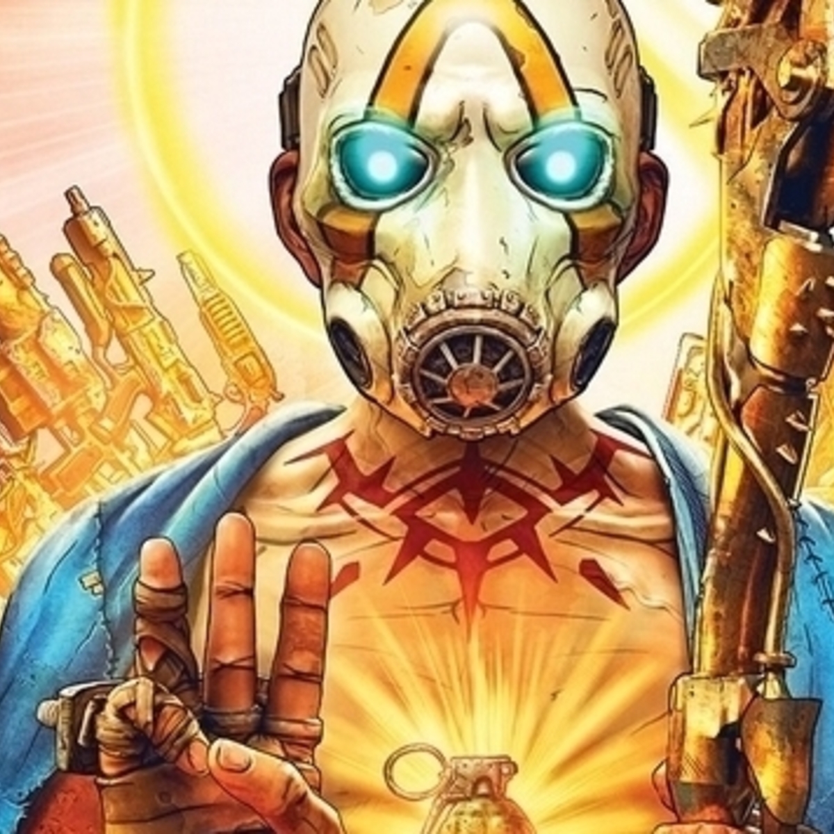 Borderlands 3 Gold Mask Wallpapers