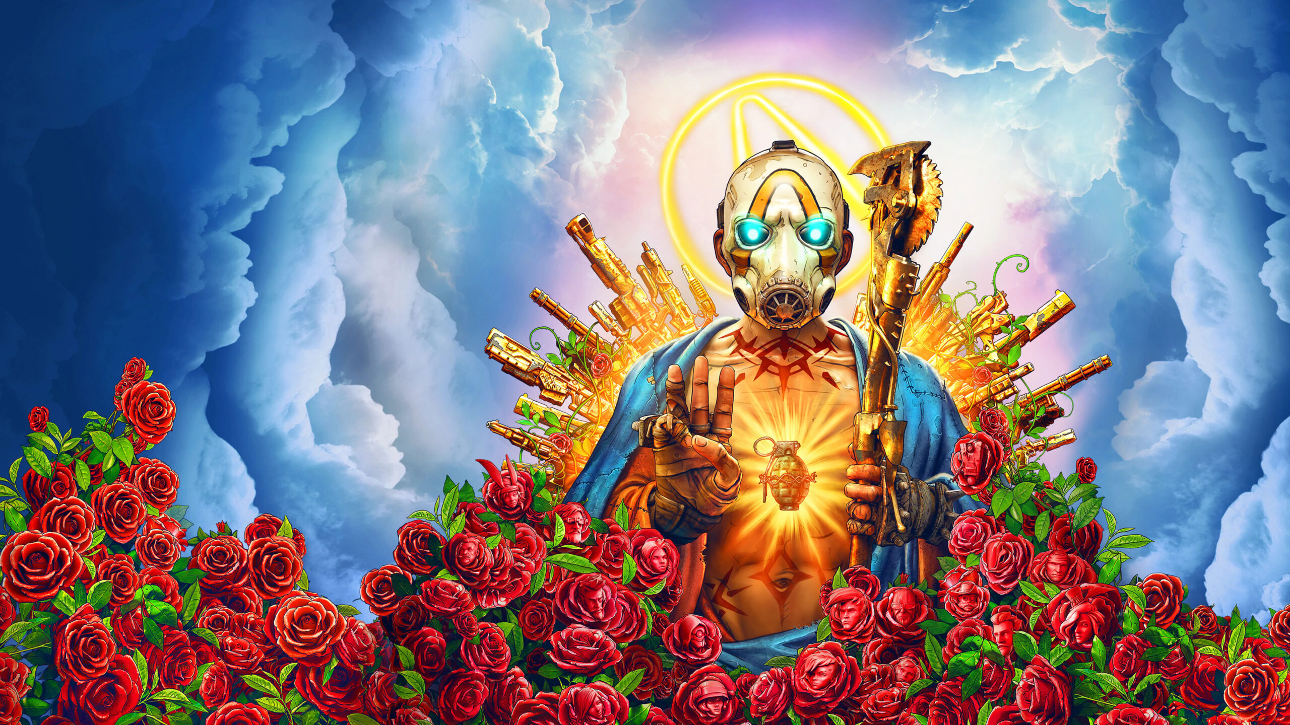 Borderlands 3 Gold Mask Wallpapers