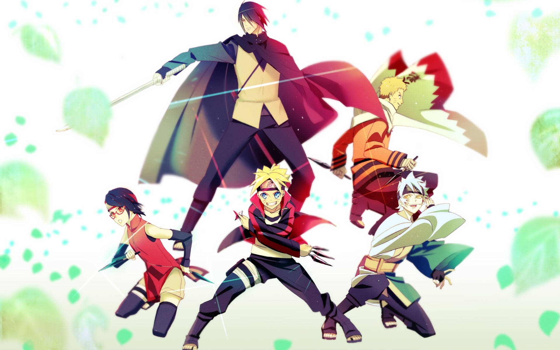 Boruto, Mitsuki And Sarada Boruto Wallpapers