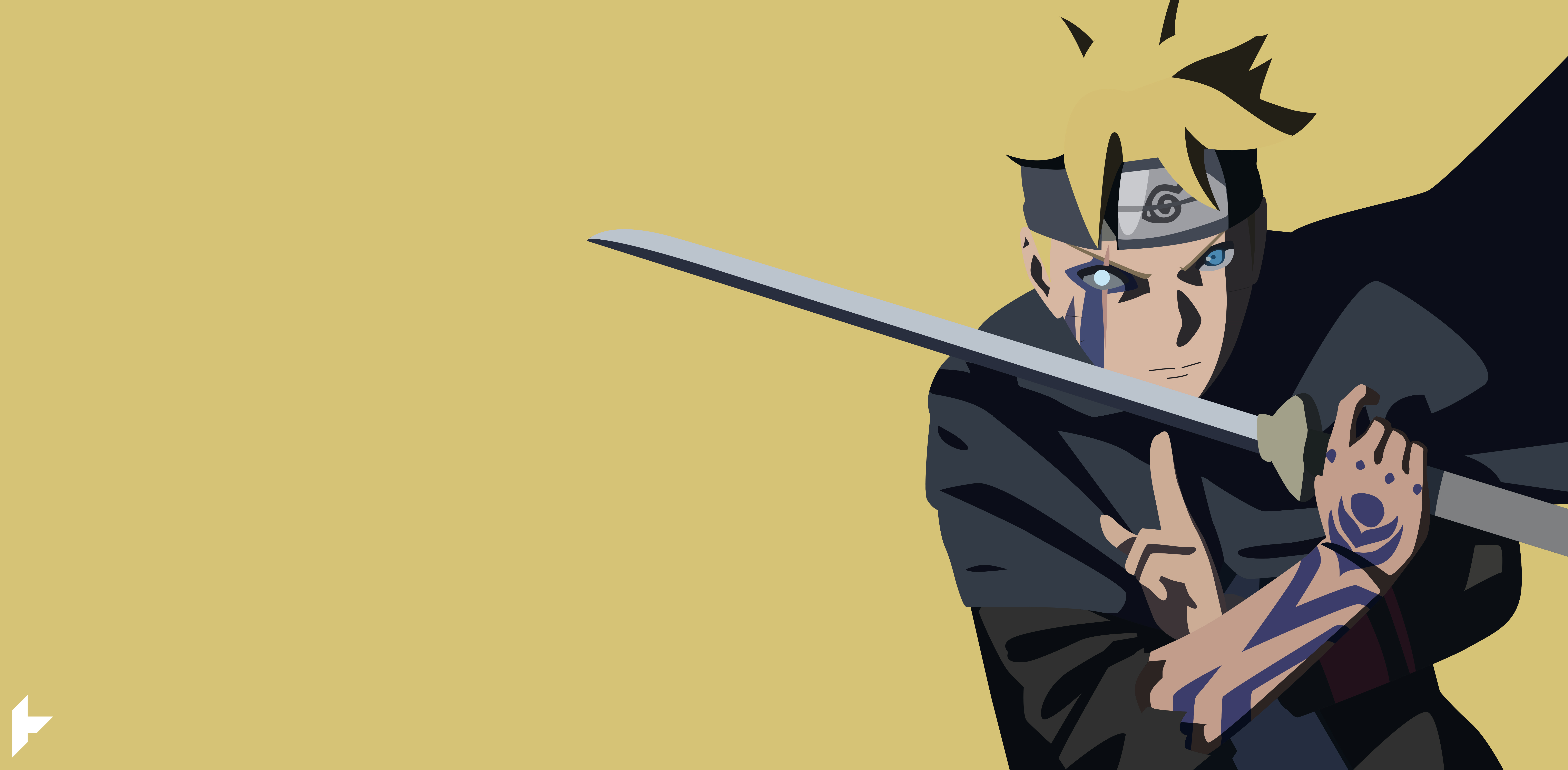 Boruto Minimal Vector Wallpapers