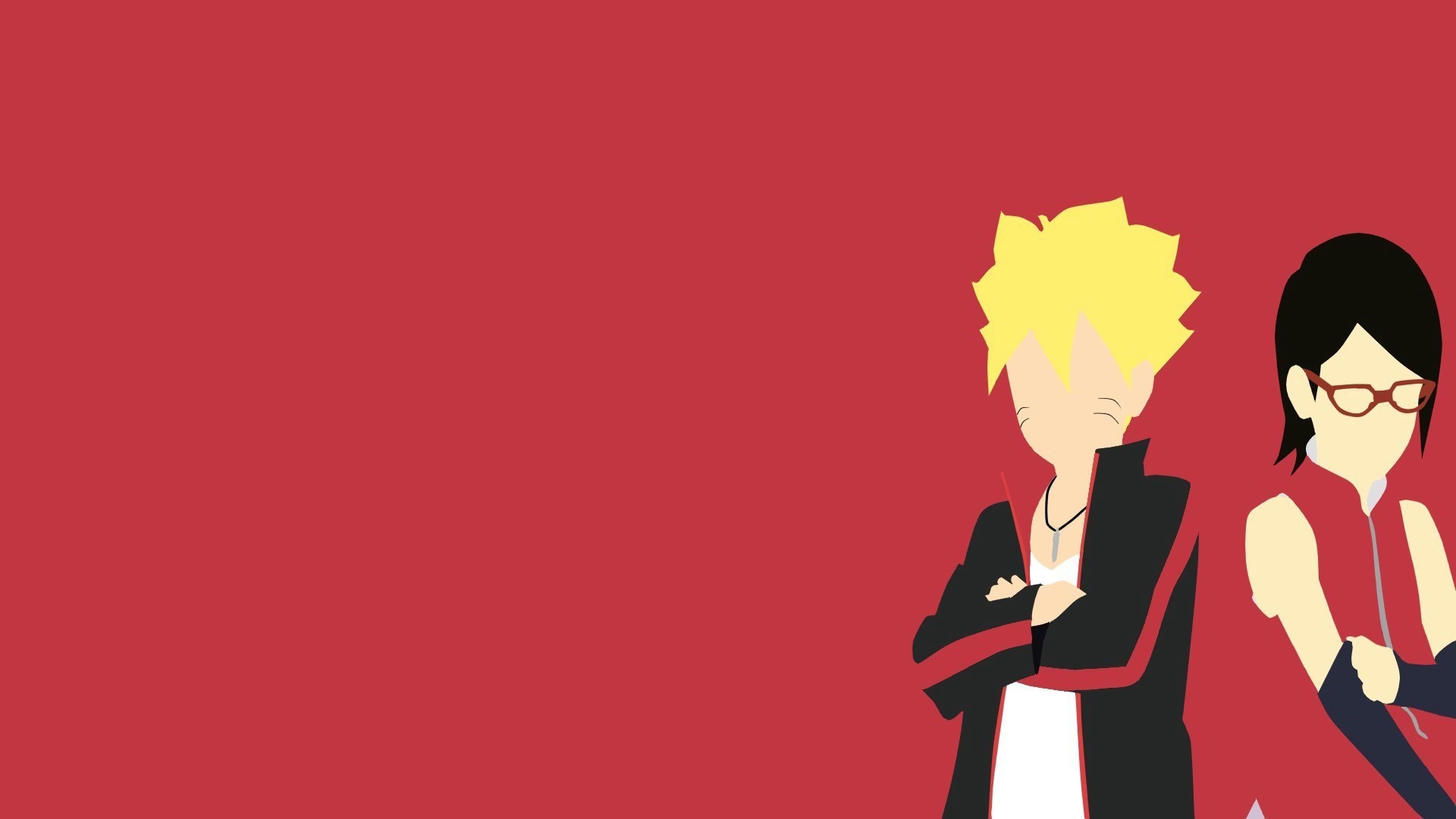 Boruto Minimal Vector Wallpapers