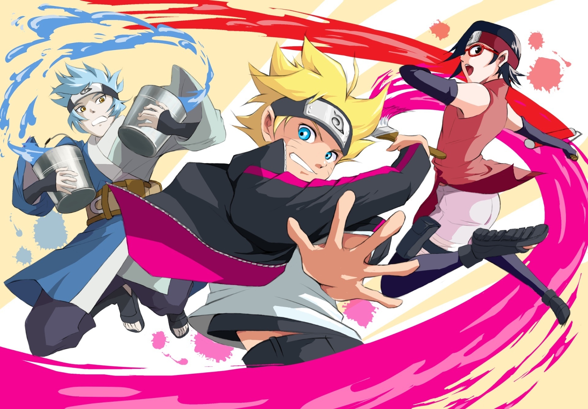 Boruto Uzumaki And Sarada Uchiha Wallpapers