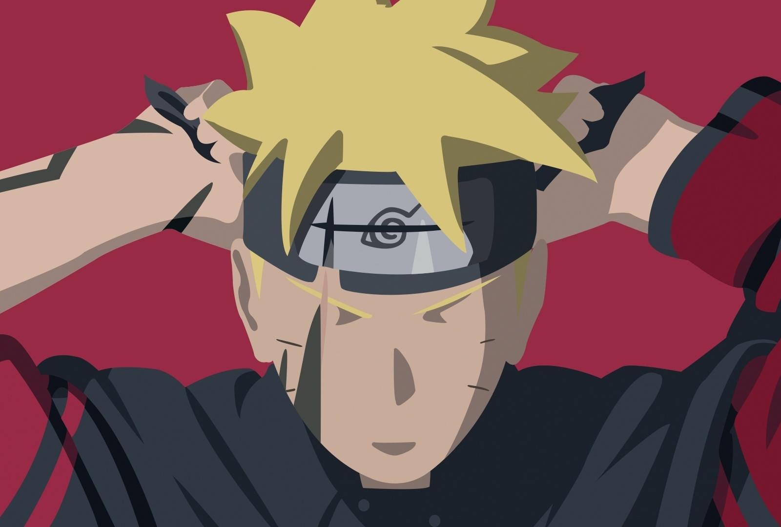 Boruto Uzumaki Minimalist Wallpapers