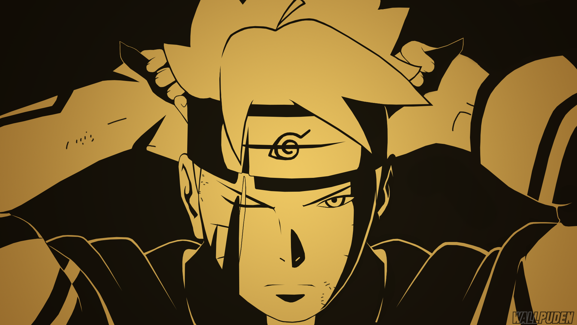 Boruto Uzumaki Minimalist Wallpapers