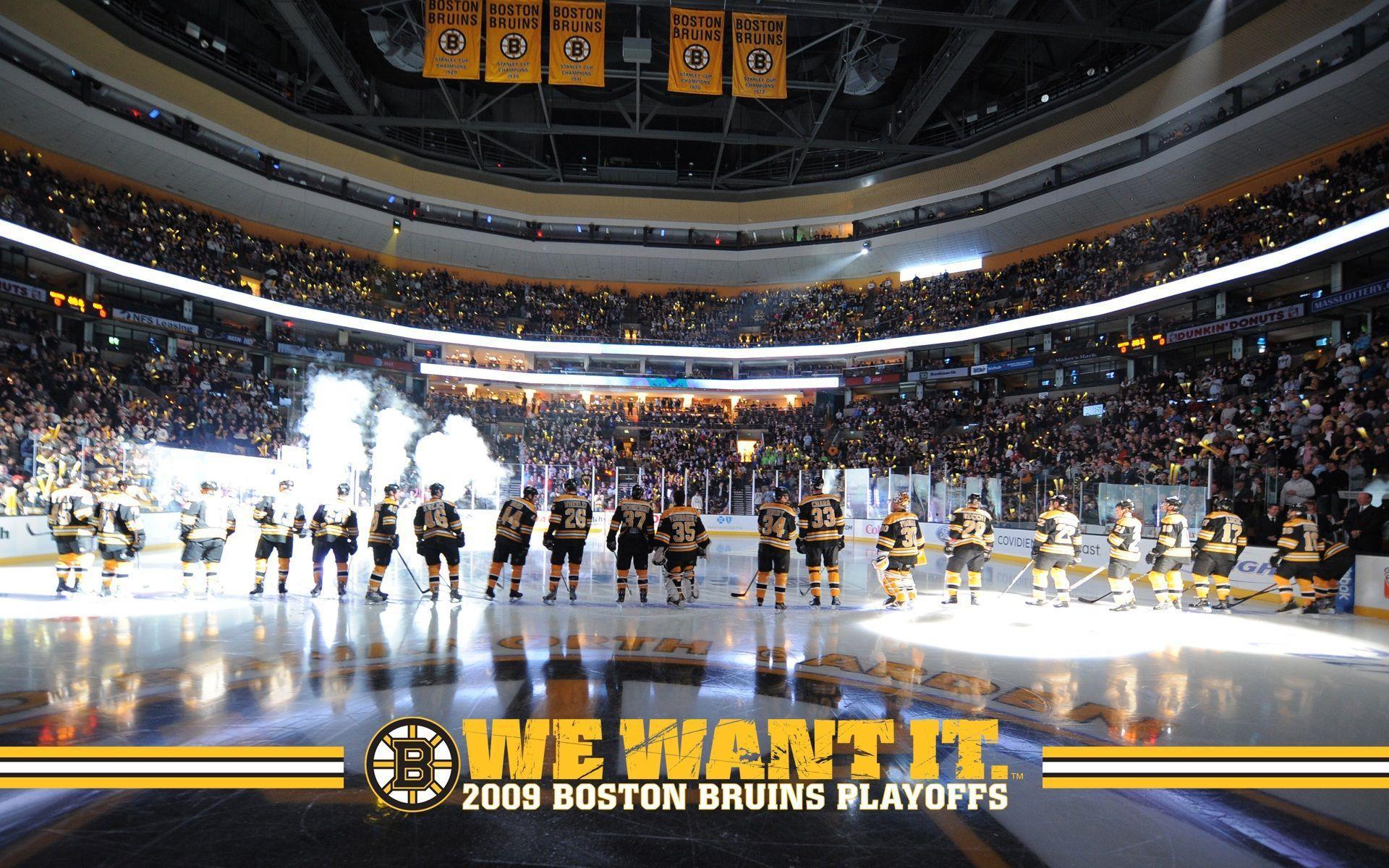 Boston Bruins Zoom Background