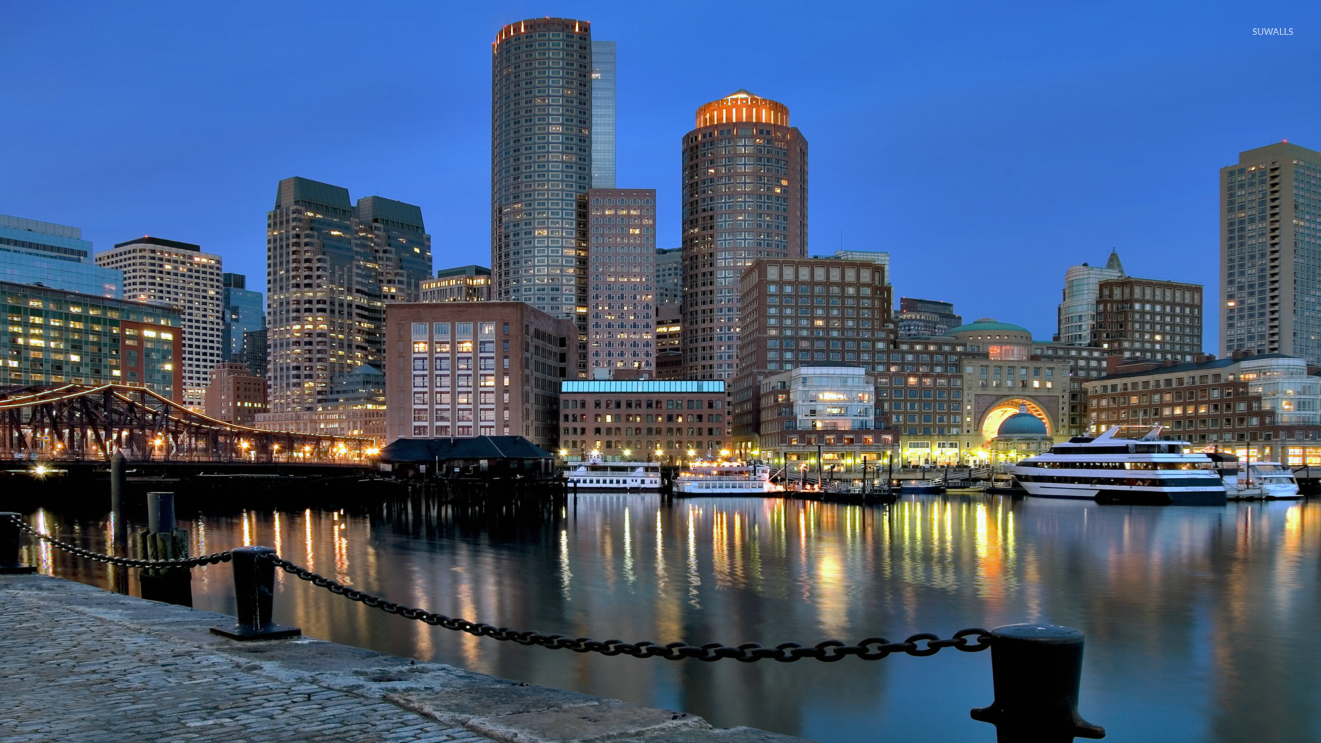 Boston City Buildings Wallpapers