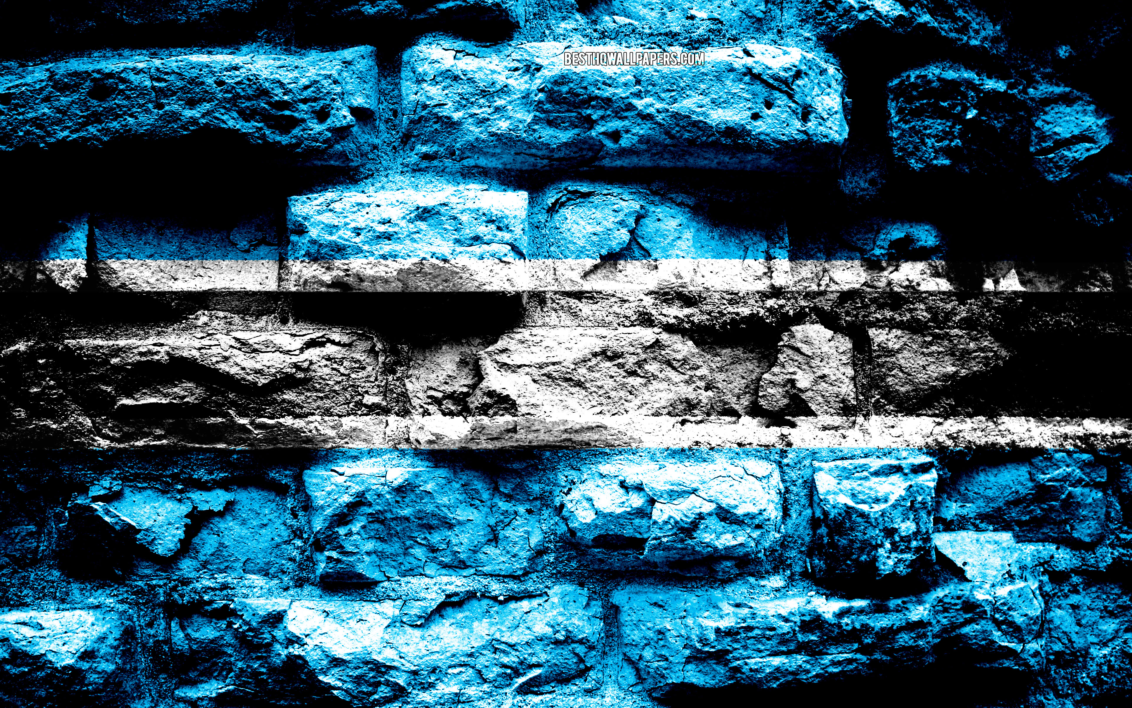 Botswana Flag Wallpapers