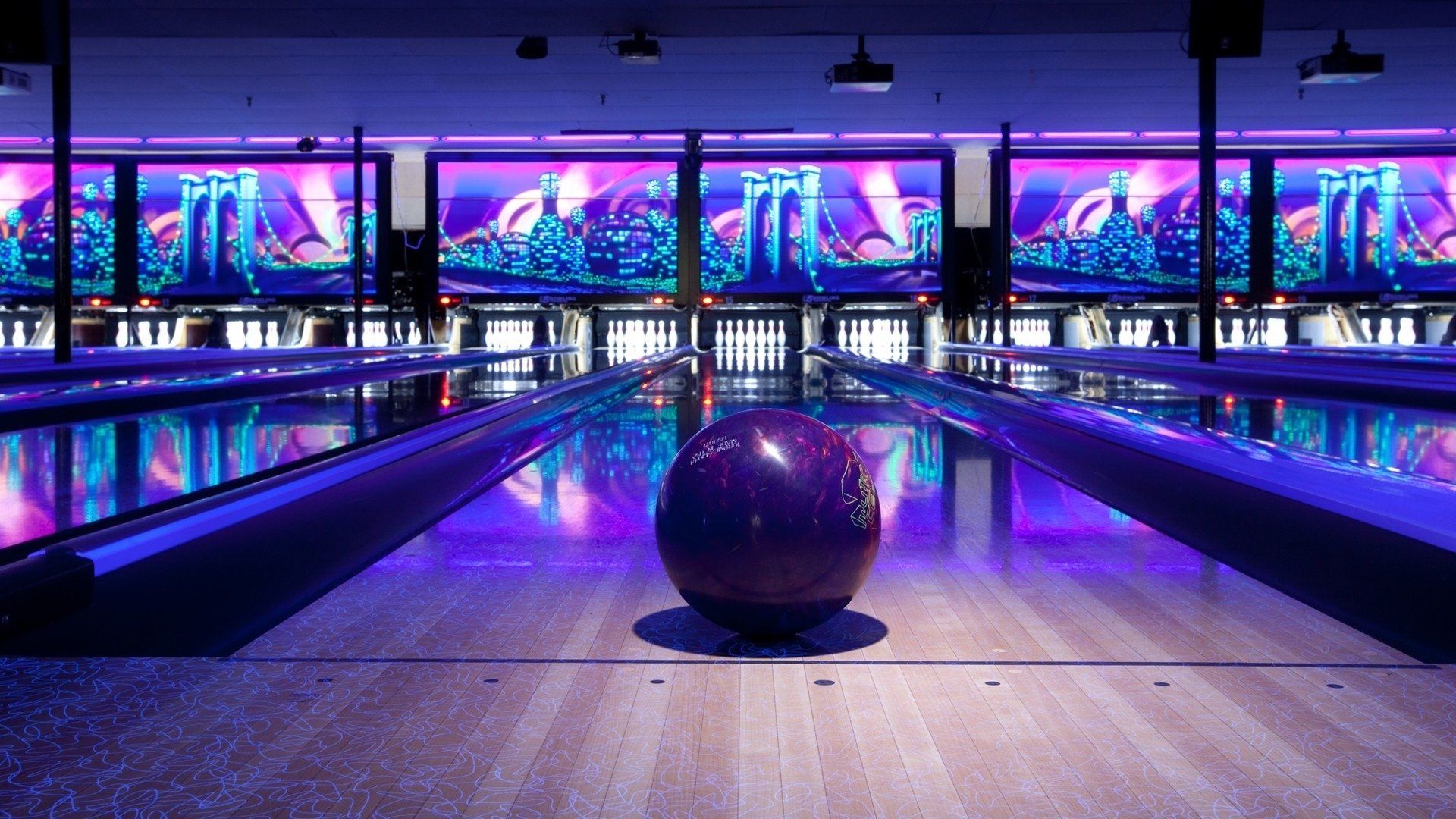 Bowling Alley Backgrounds