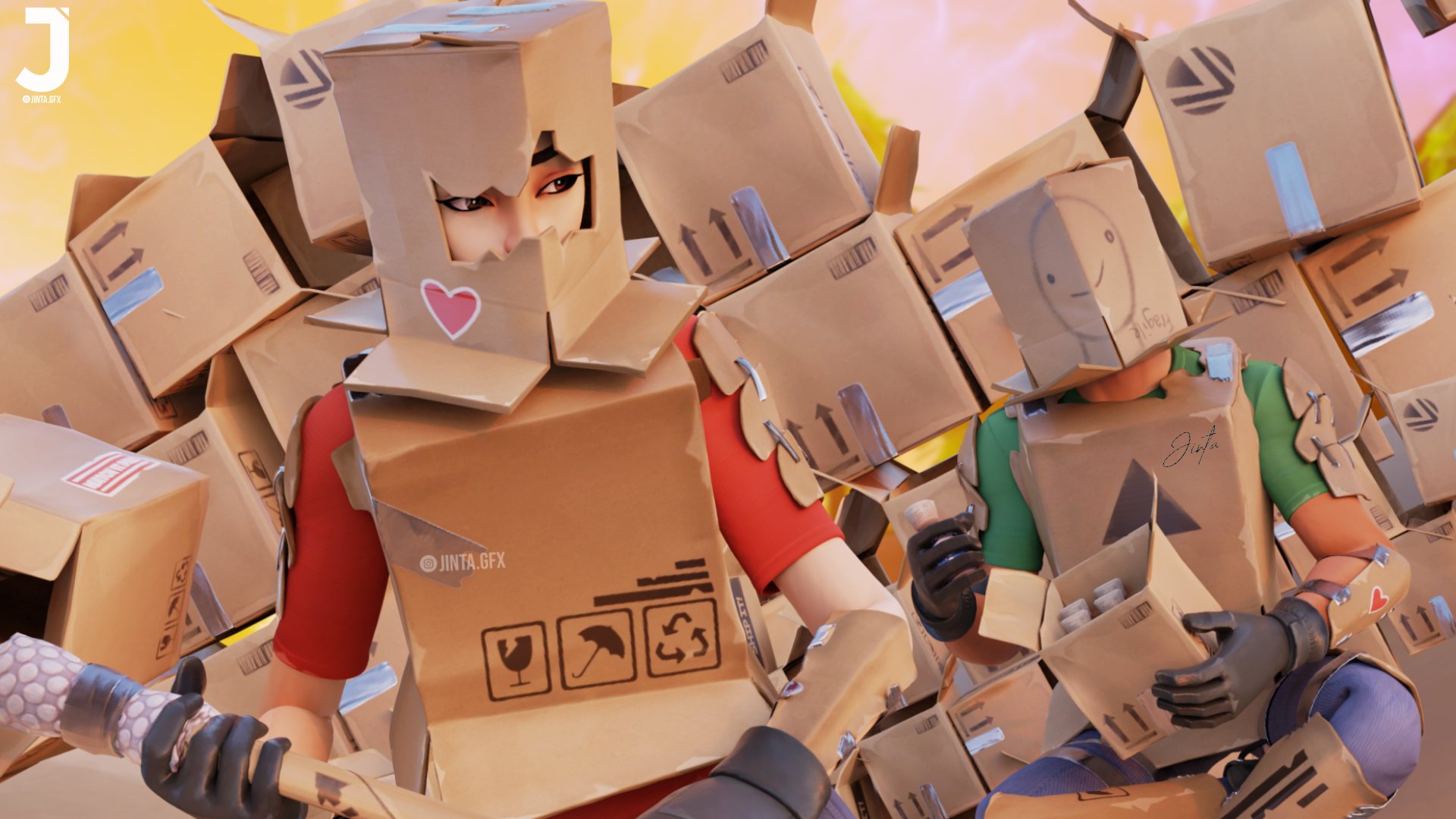 Boxy Fortnite Wallpapers