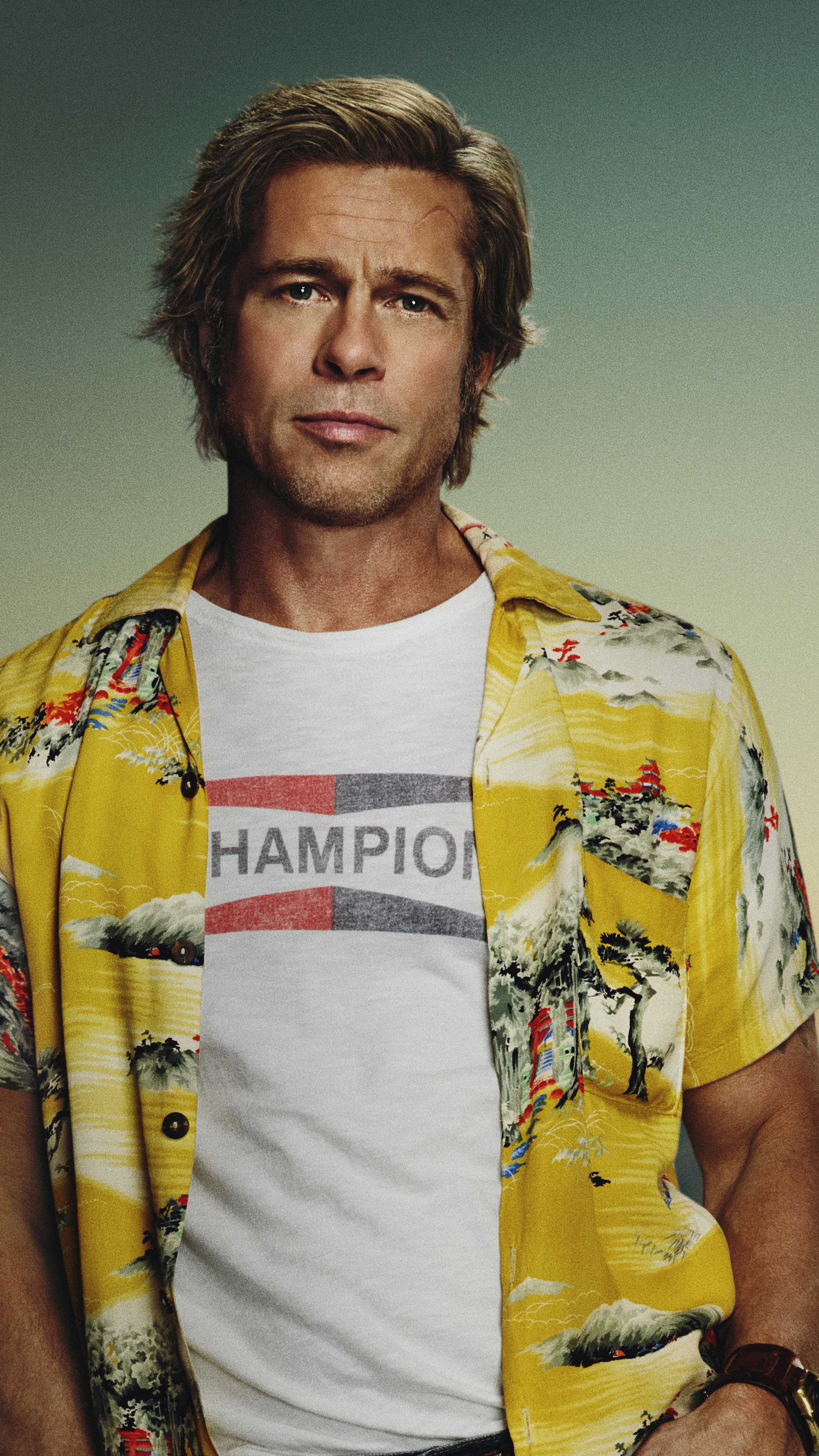 Brad Pitt In Once Upon A Time In Hollywood Movie Image Wallpapers