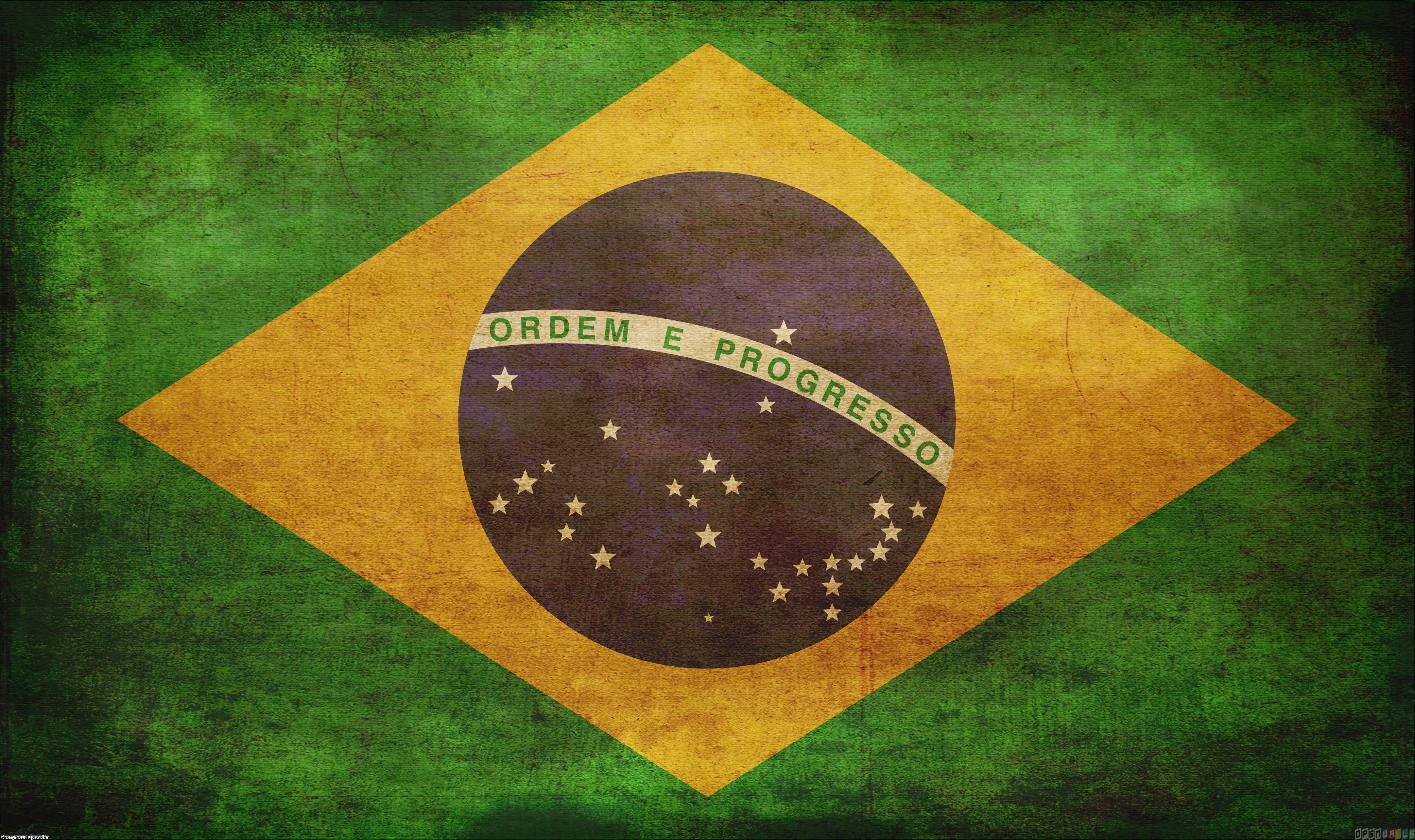 Brazil Flag 3D Wallpapers