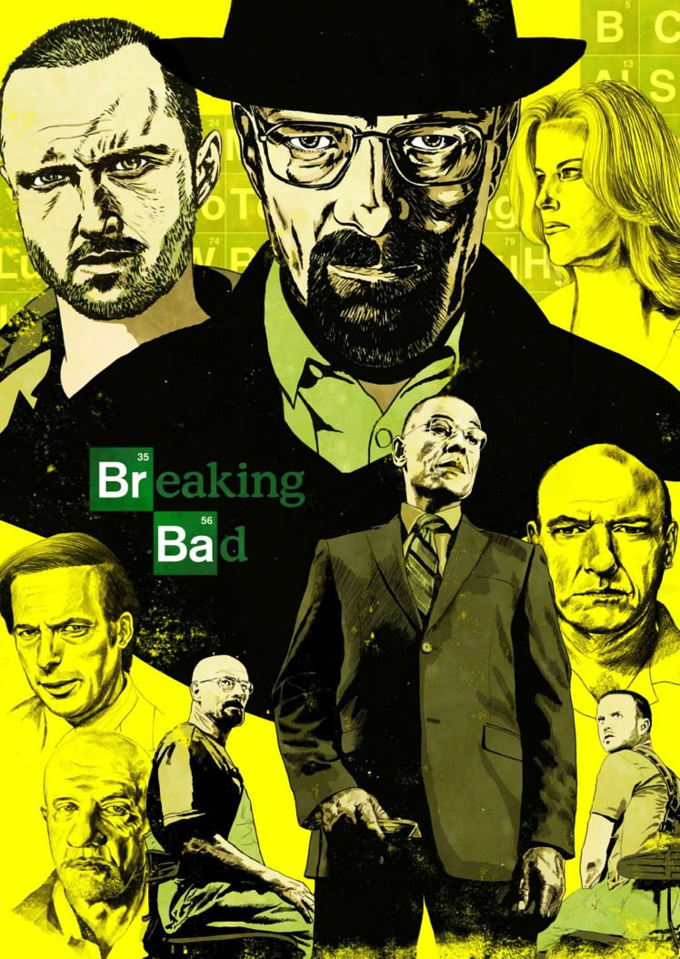 Breaking Bad - Blood, Meth &Amp; Tears Poster Wallpapers