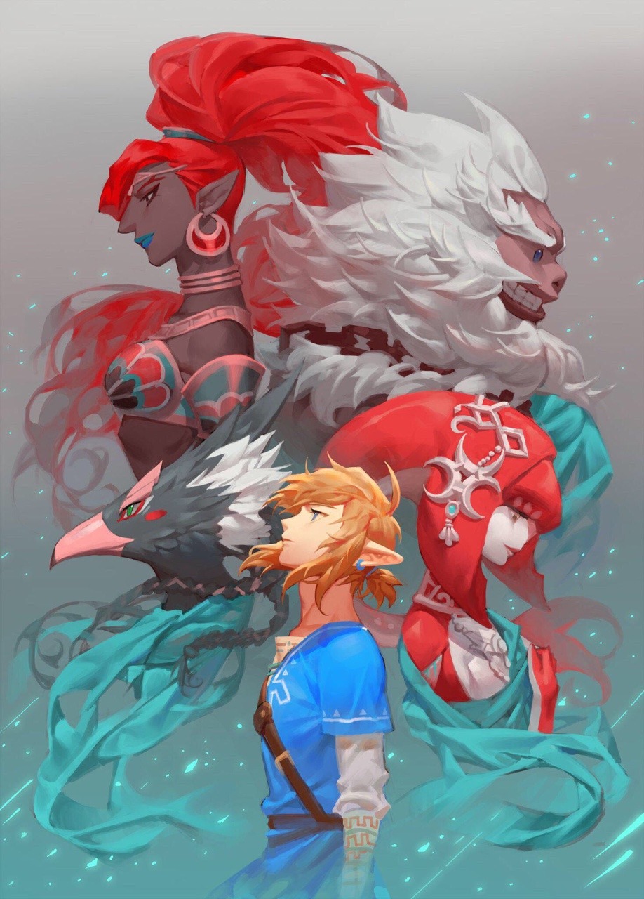 Breath Of The Wild Champions Wallpapers