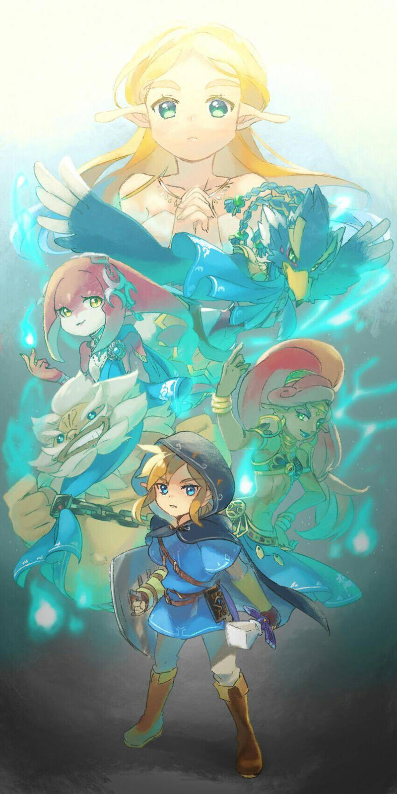 Breath Of The Wild Champions Wallpapers