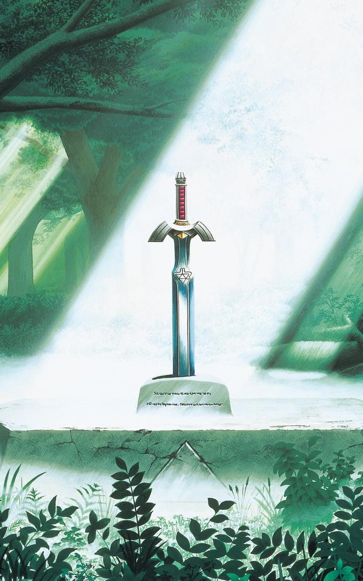 Breath Of The Wild Master Sword Wallpapers