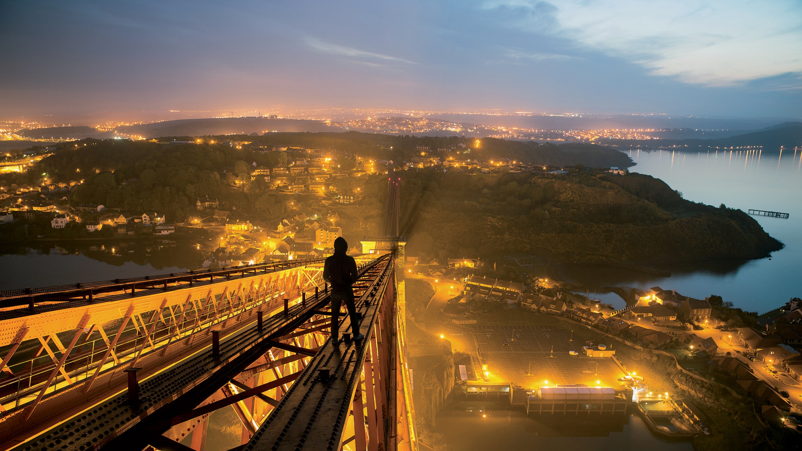 Bridge Touching The Sky Wallpapers