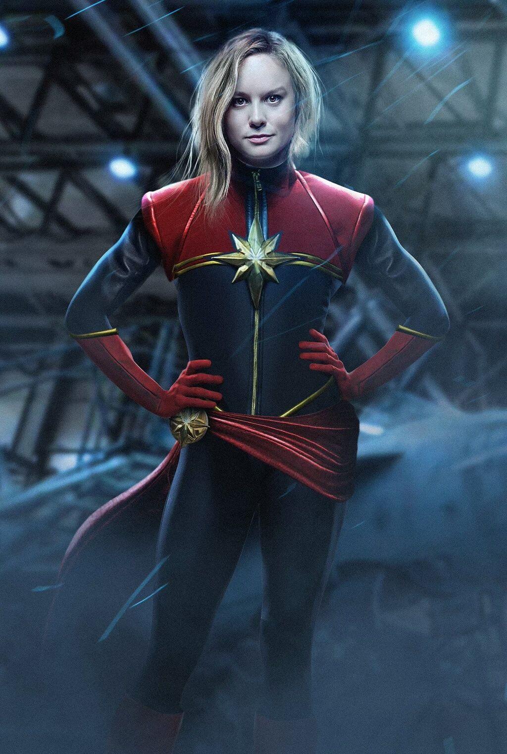 Brie Larson 2018 Captain Marvel Artwork Wallpapers