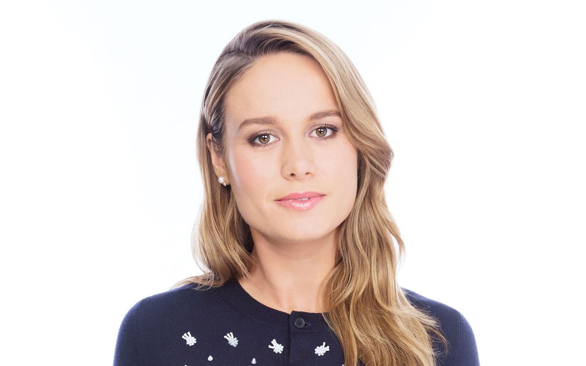 Brie Larson 4K Brown Eyes Wallpapers