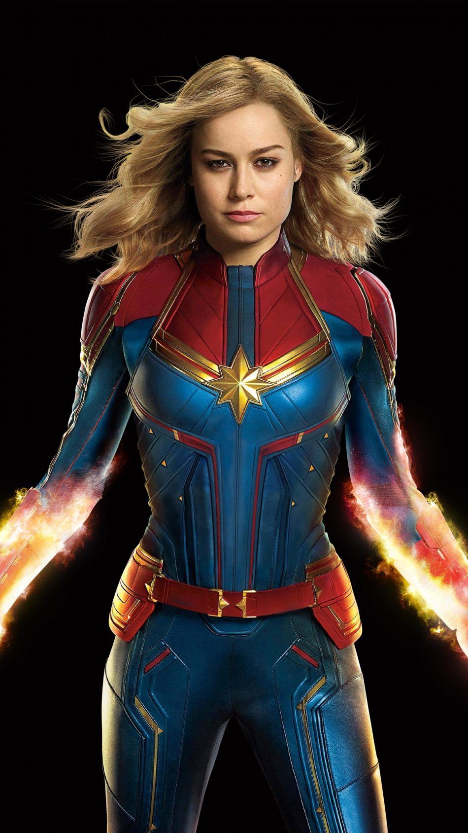 Brie Larson As Captain Marvel Artwork Wallpapers