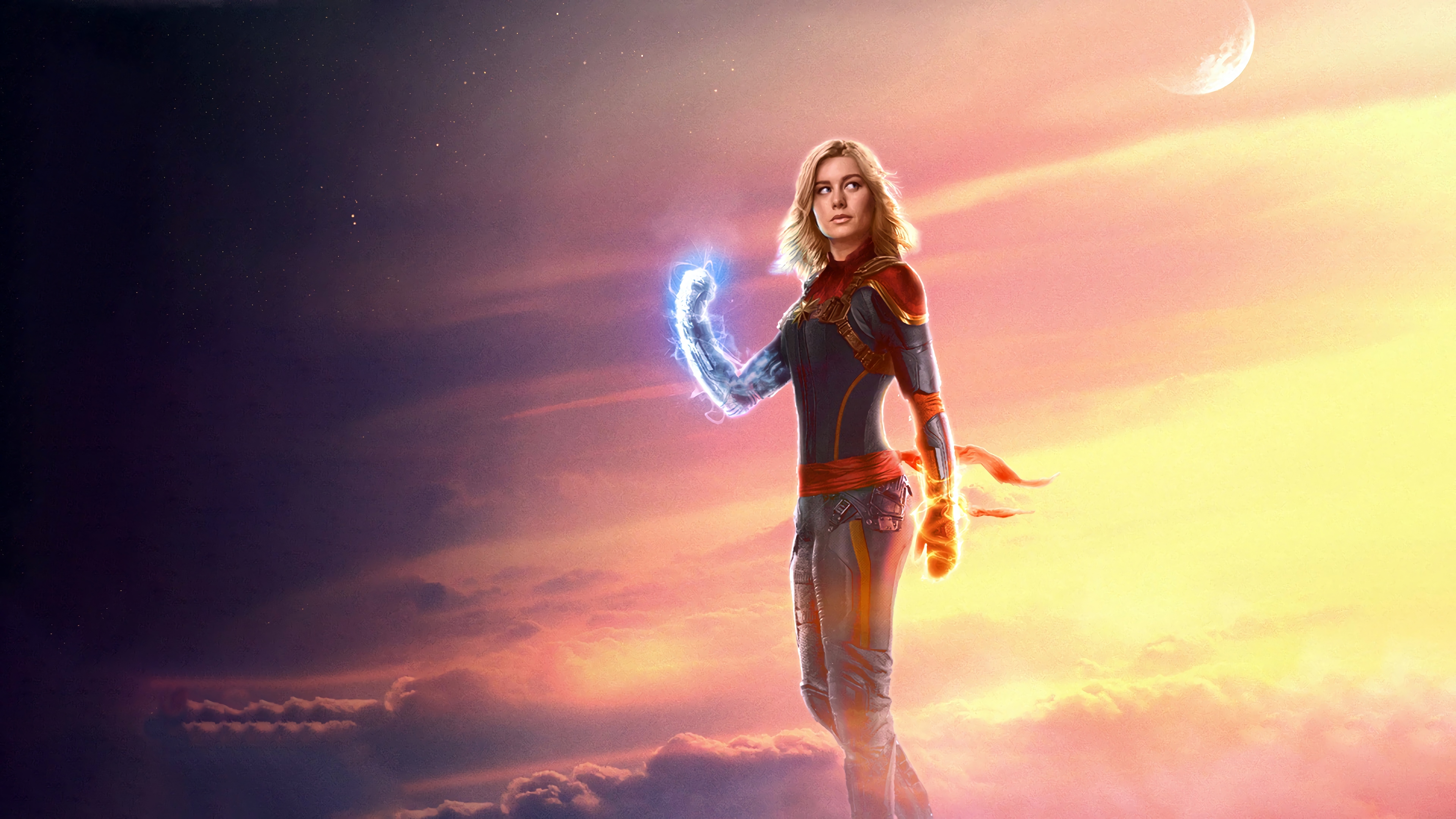 Brie Larson As Captain Marvel Artwork Wallpapers