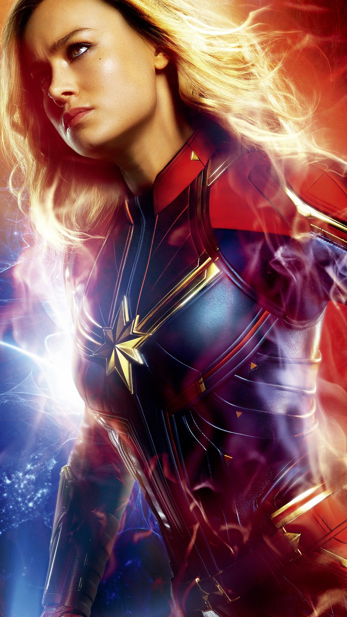 Brie Larson As Captain Marvel Artwork Wallpapers