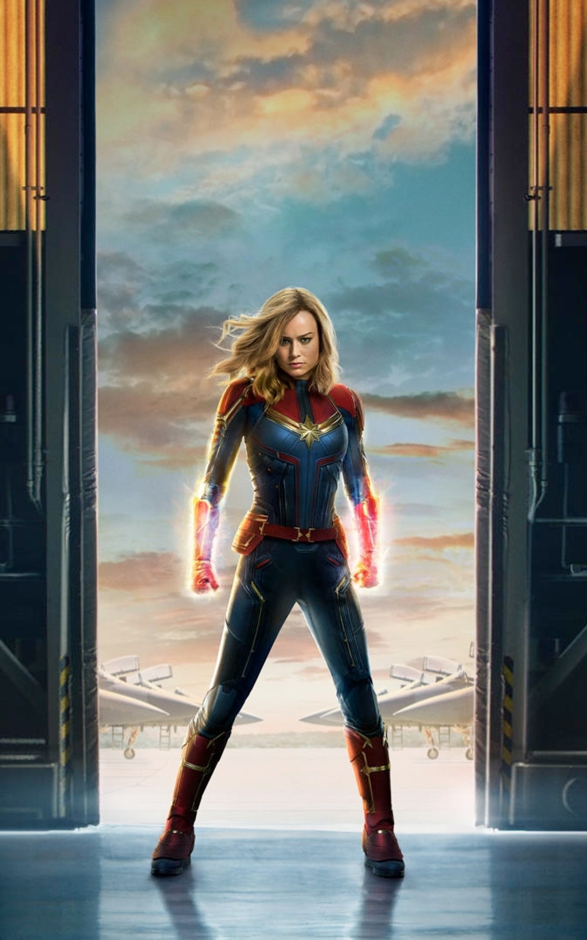 Brie Larson As Captain Marvel Artwork Wallpapers