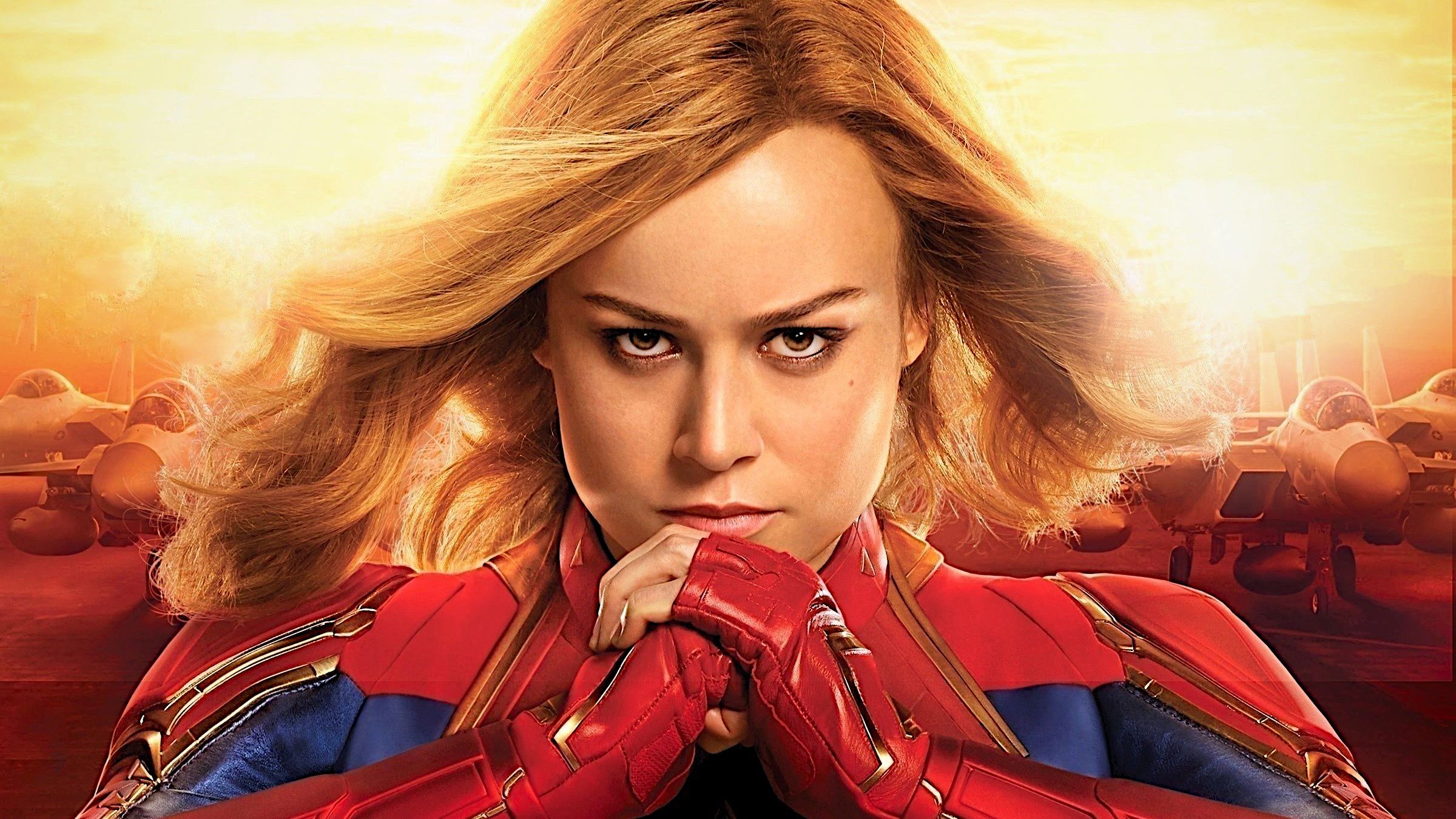 Brie Larson As Captain Marvel Artwork Wallpapers