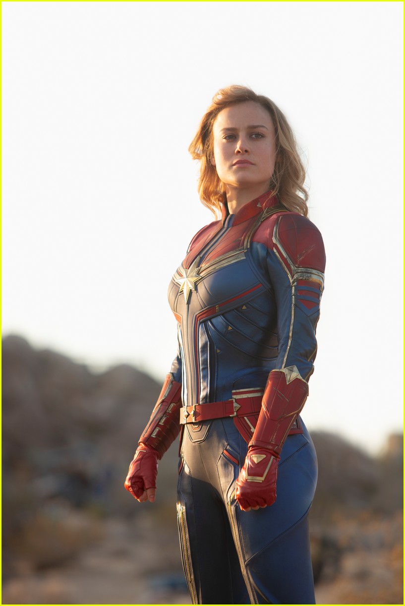 Brie Larson As Captain Marvel Illustration Wallpapers