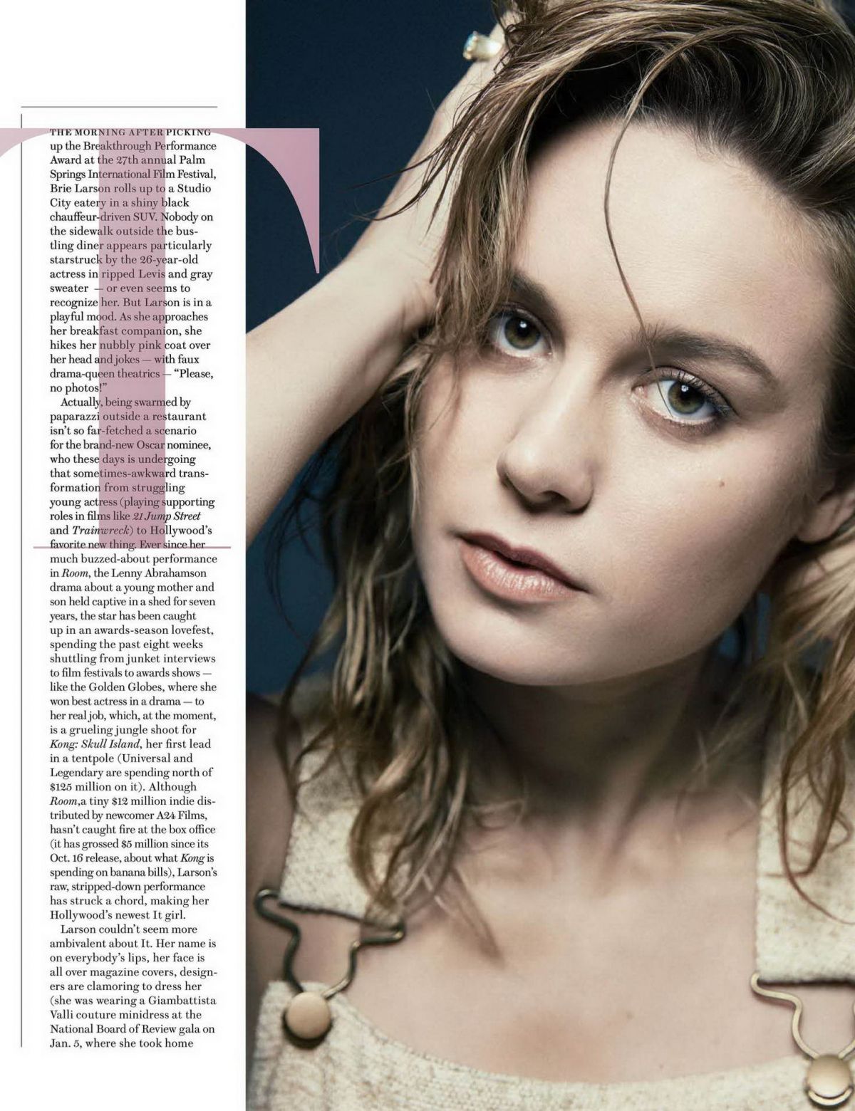 Brie Larson For The Hollywood Reporter Magazine Wallpapers