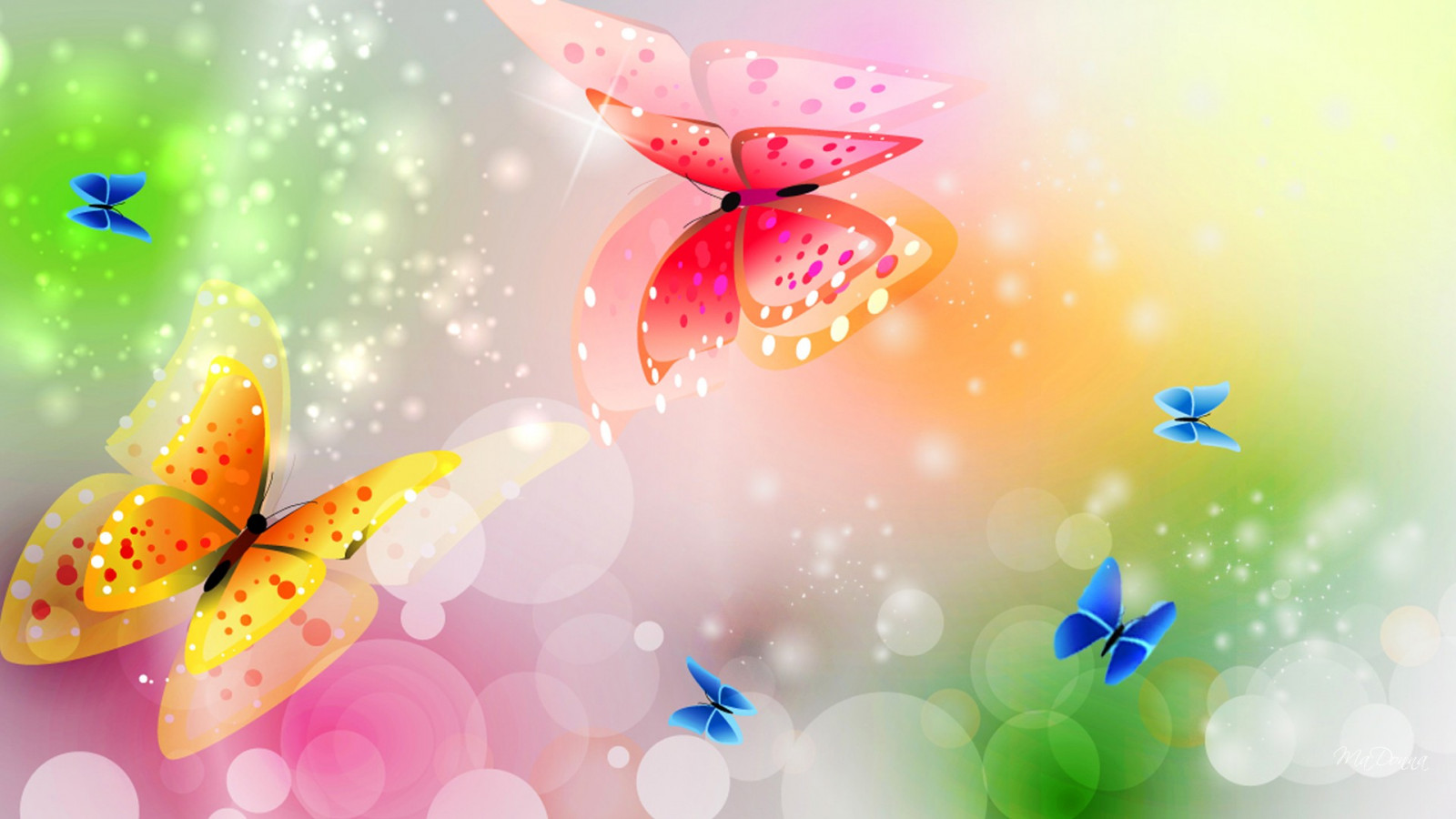 Bright Butterfly Wallpapers