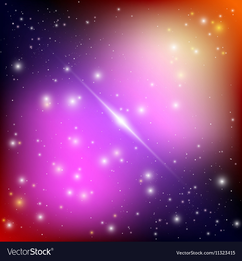 Bright Galaxy Background