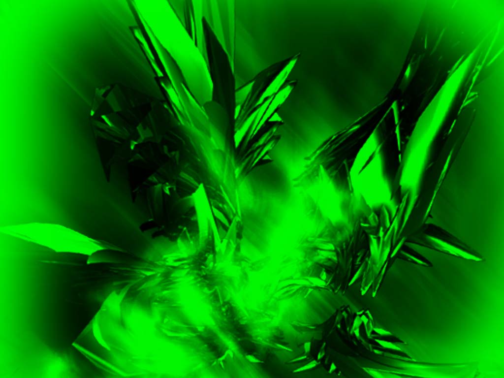 Bright Green Background