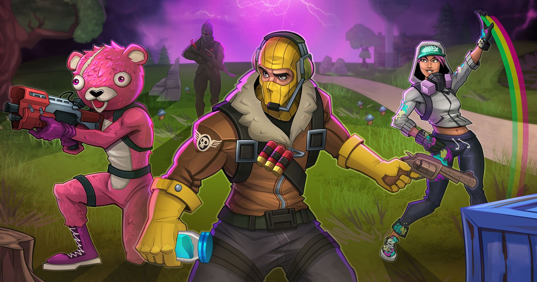 Brilliant Striker Fortnite Wallpapers