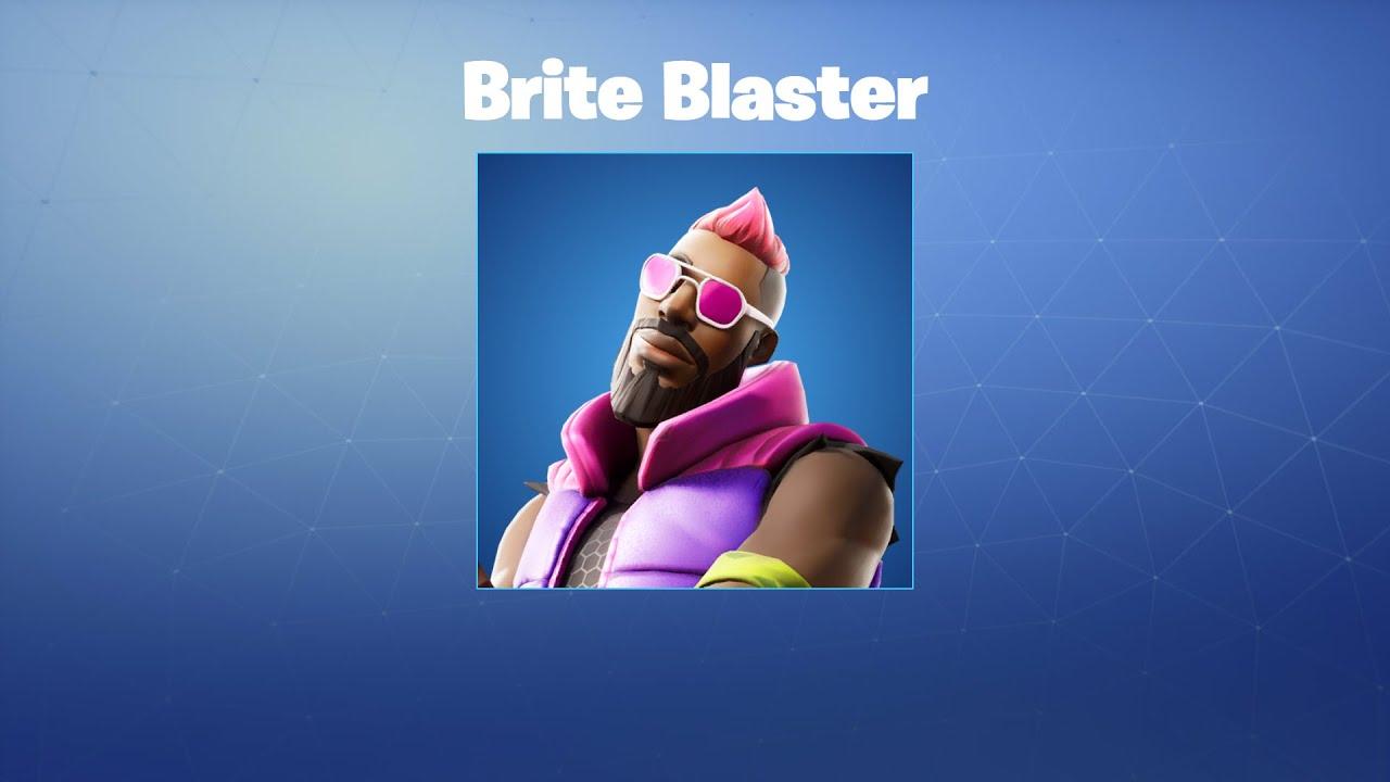 Brite Blaster Fortnite Wallpapers