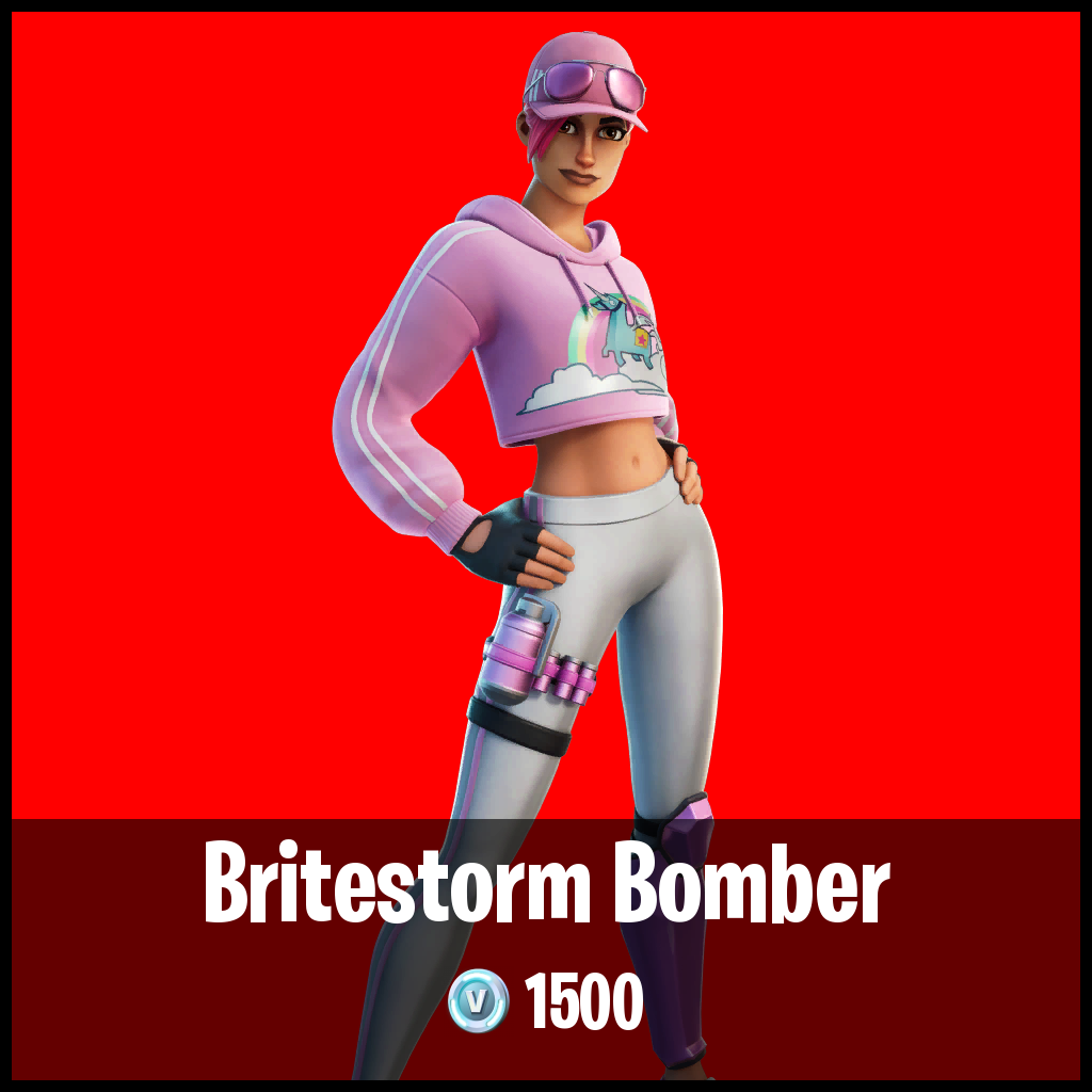 Britestorm Bomber Fortnite Wallpapers   Most Popular Britestorm Bomber