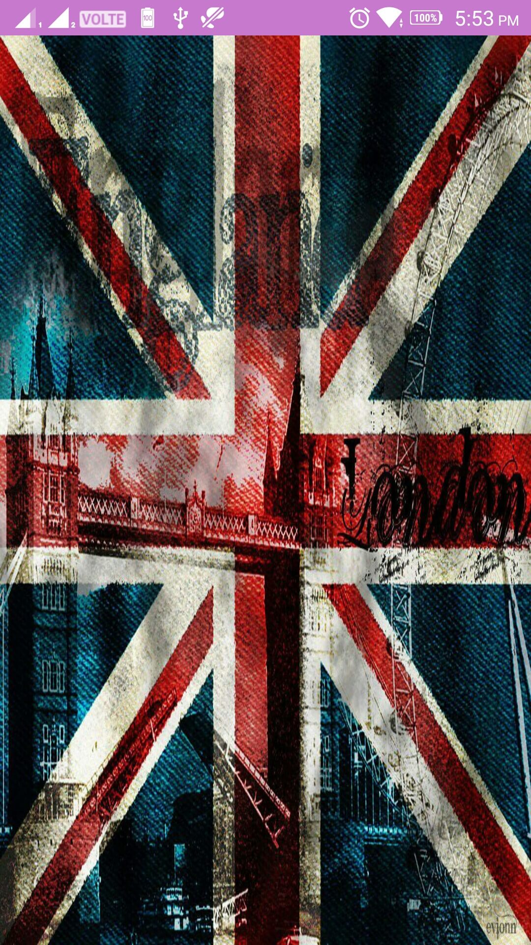 British Flag Walpaper Wallpapers