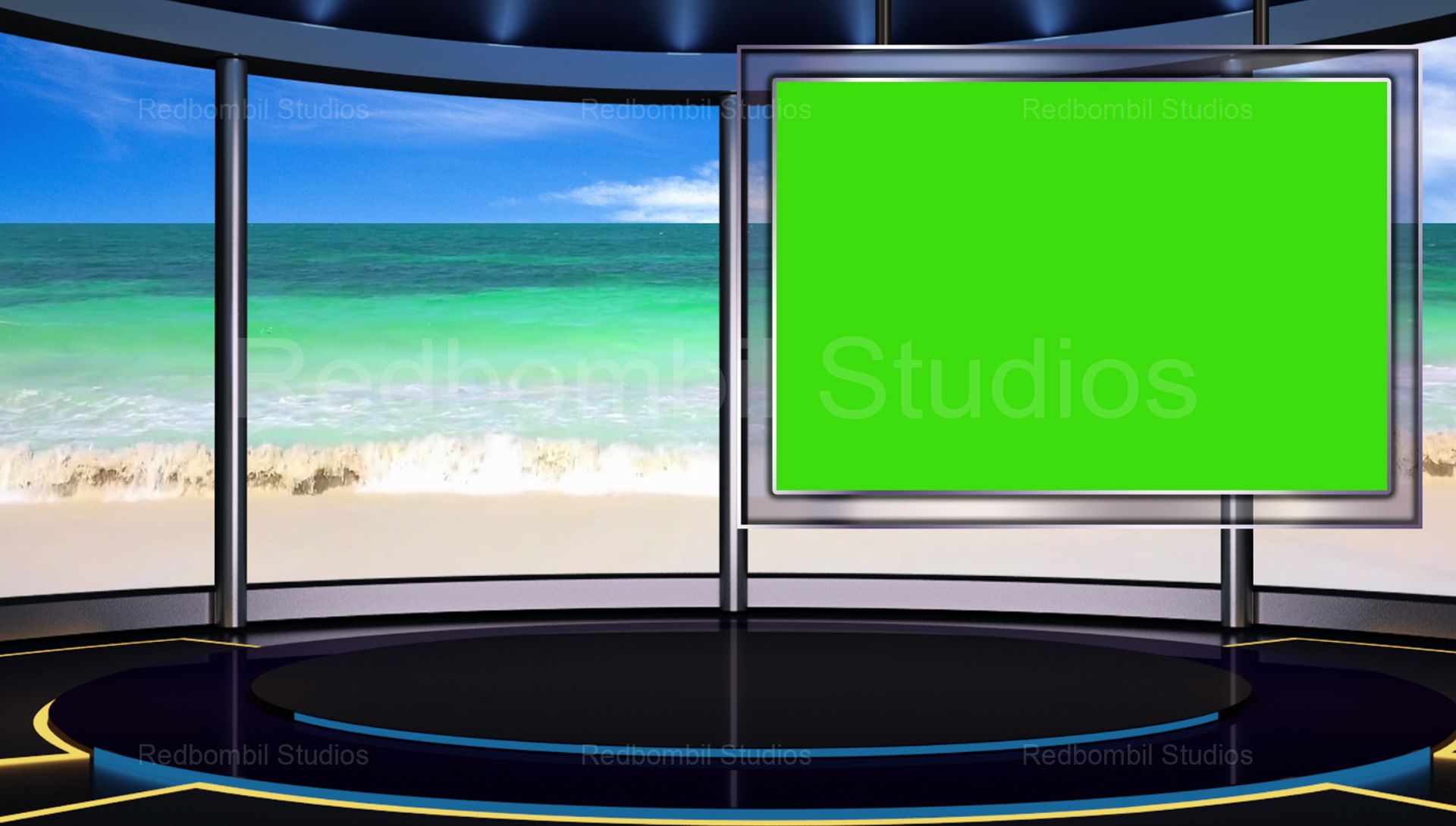 Broadcasting Backgrounds