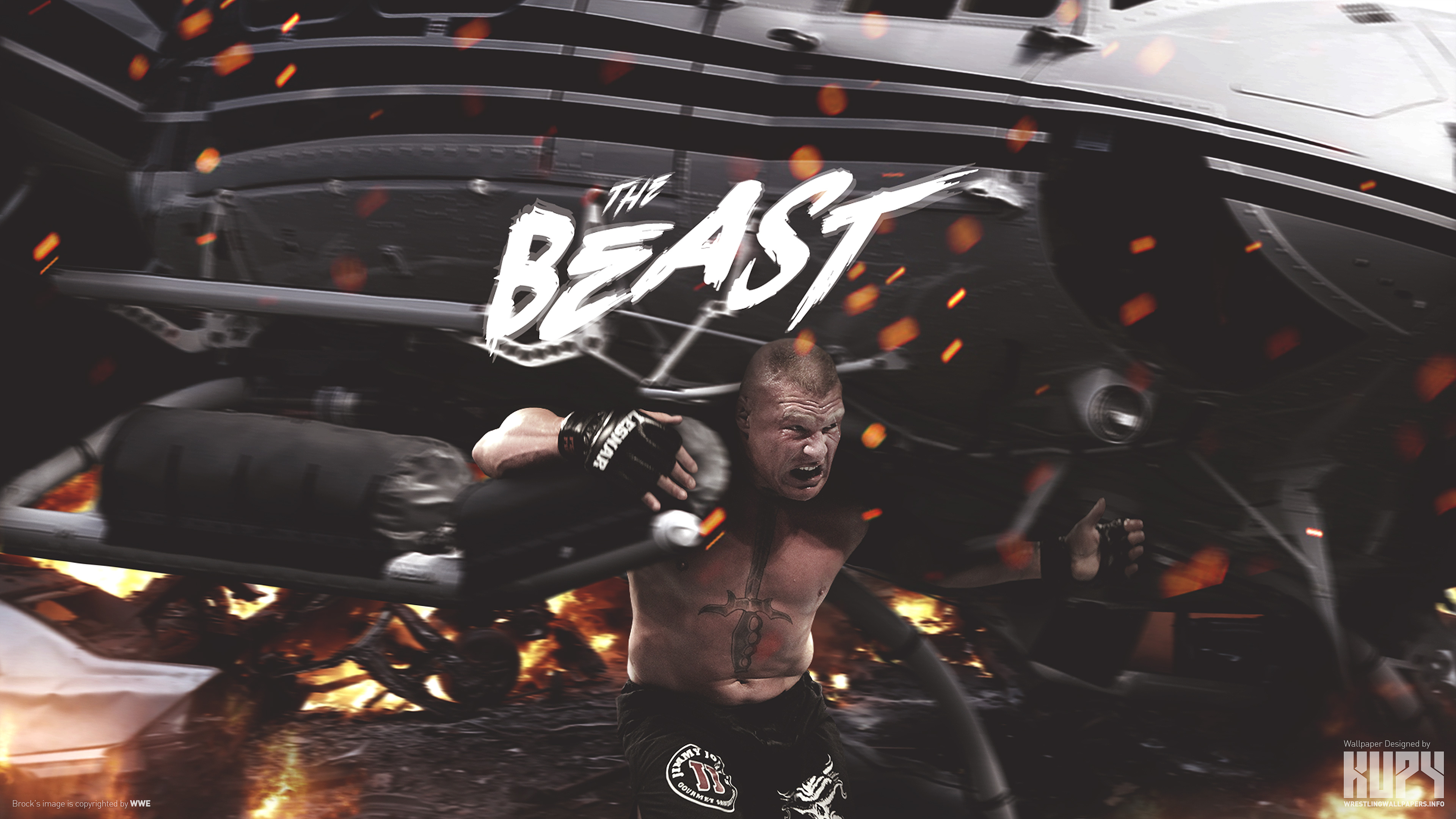 Brock Lesnar Logo Wallpapers