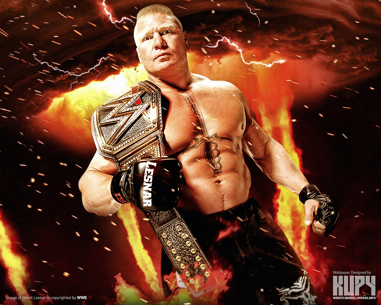 Brock Lesnar Logo Wallpapers