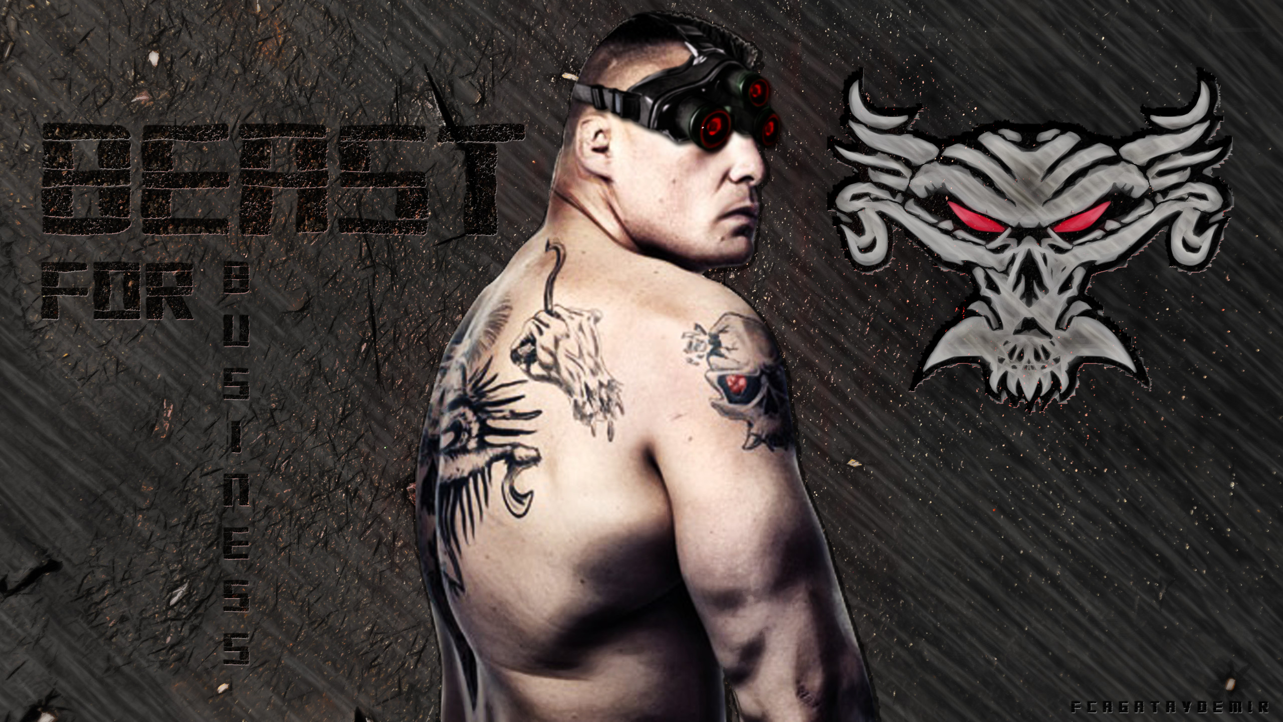 Brock Lesnar Logo Wallpapers