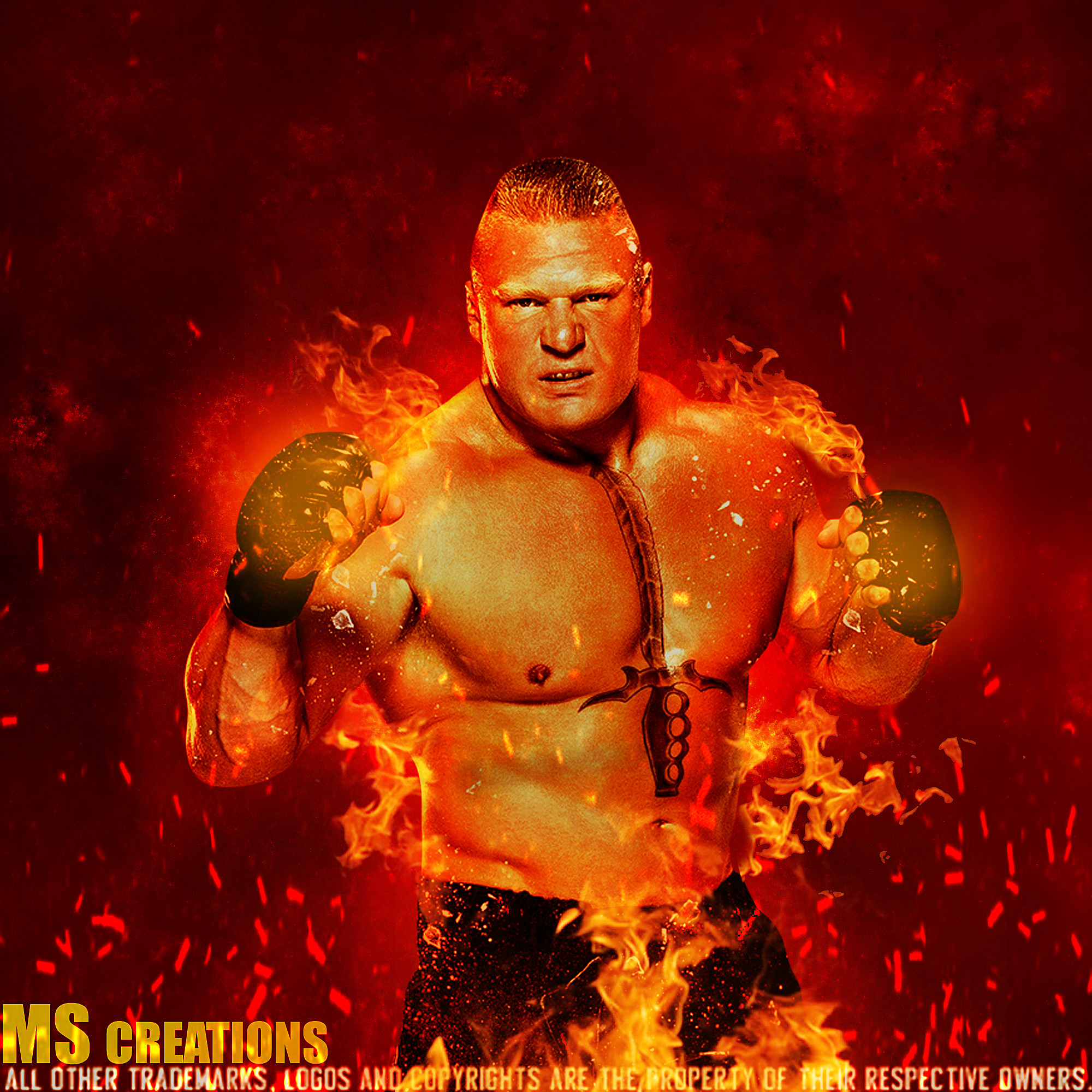 Brock Lesnar Logo Wallpapers