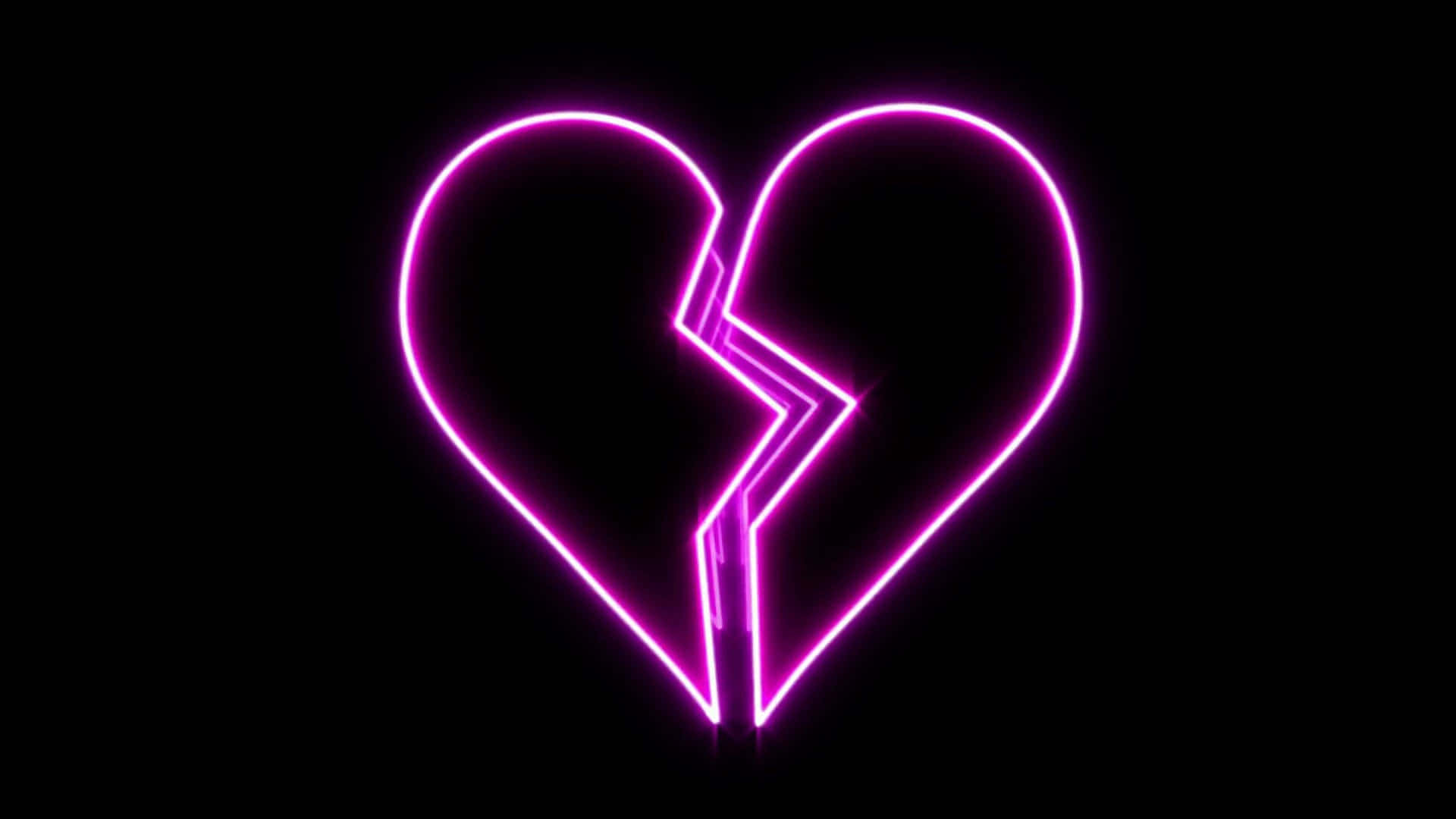 Broken Heart Pink Wallpapers