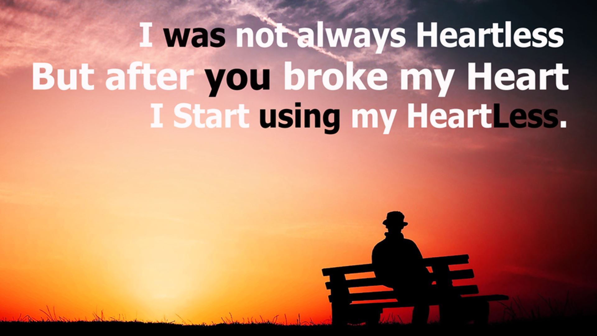 Broken Heart With Quotes Wallpapers