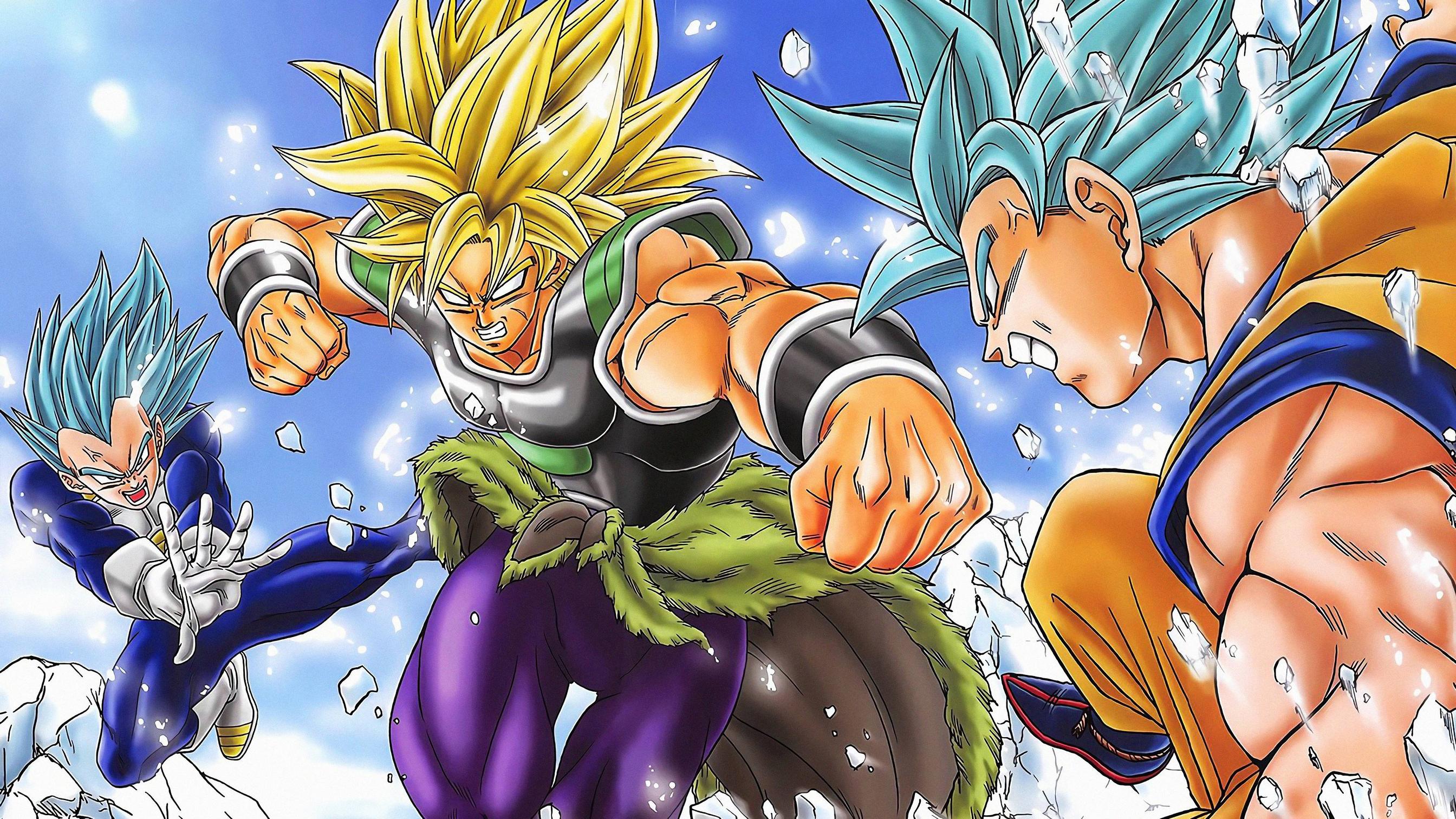 Broly Goku And Vegeta Wallpapers